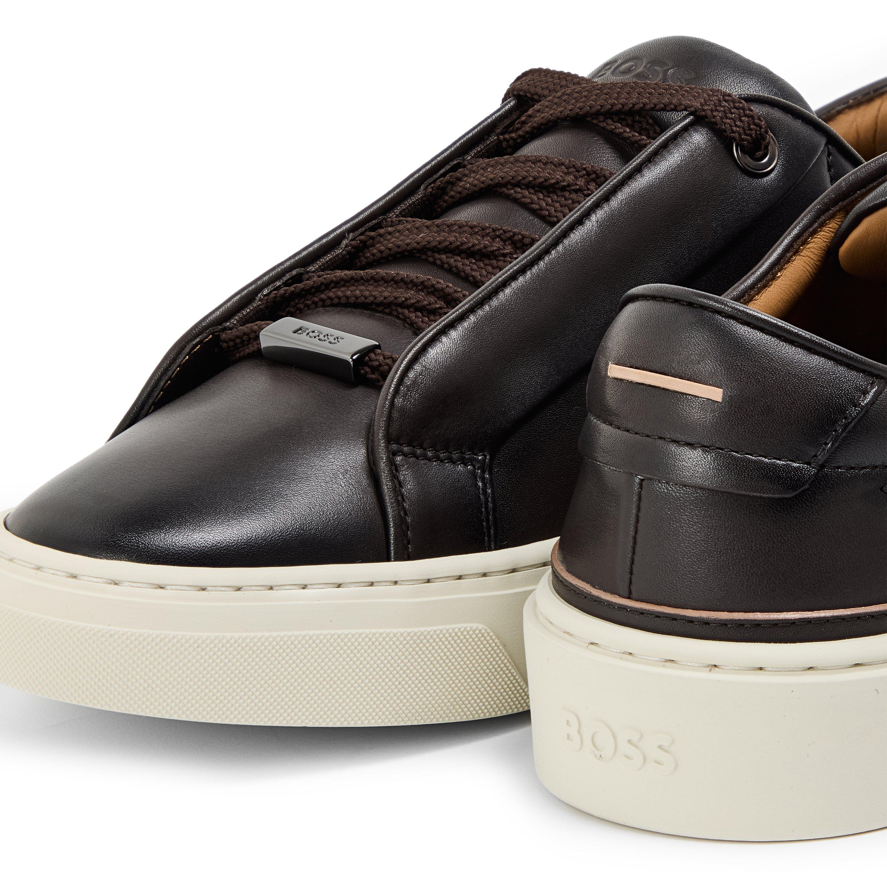 Dark Brown - Boss - Gary Tenn Buhd 10266433 01 Low-Top Trainers Mens - 3