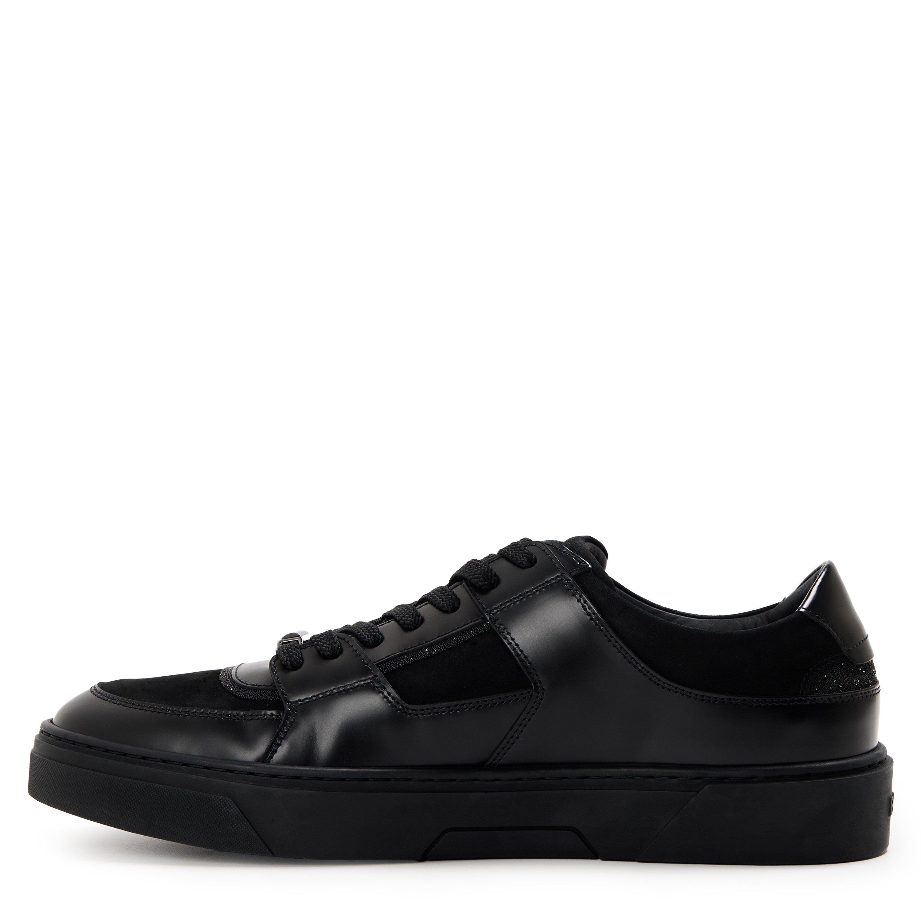 Black - Boss - Men's Low-Top Trainers - 2