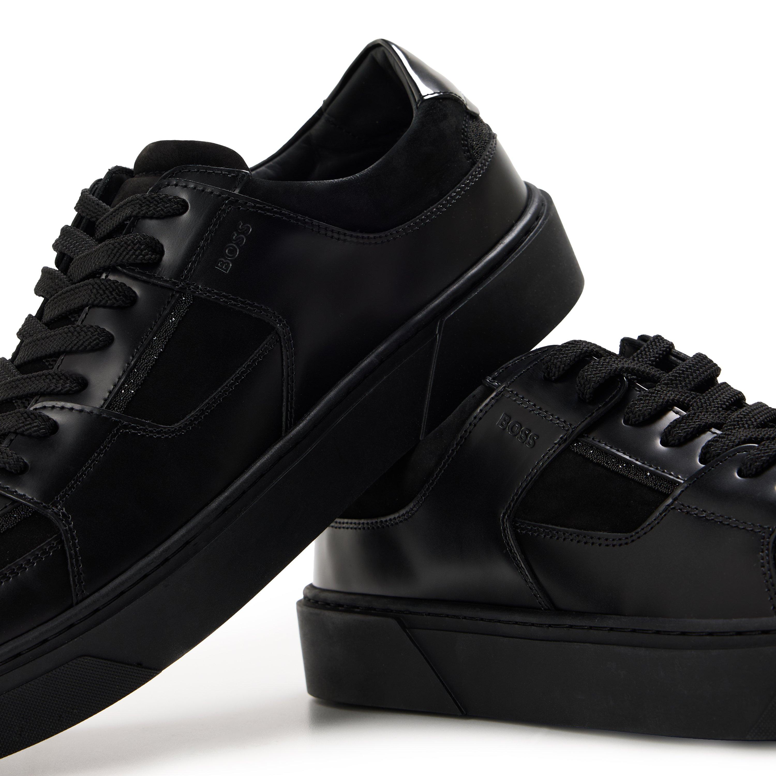 Black - Boss - Men's Low-Top Trainers - 3