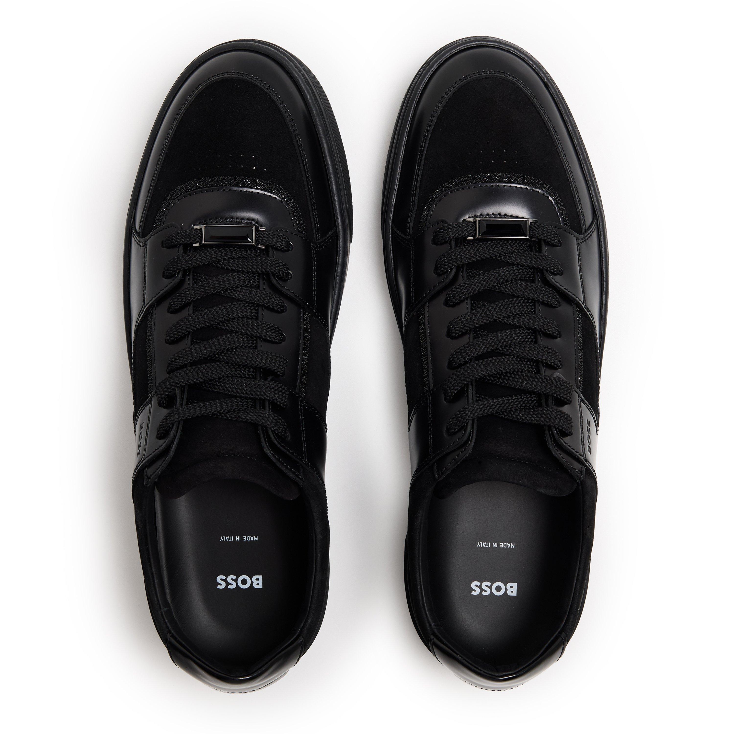 Black - Boss - Men's Low-Top Trainers - 4