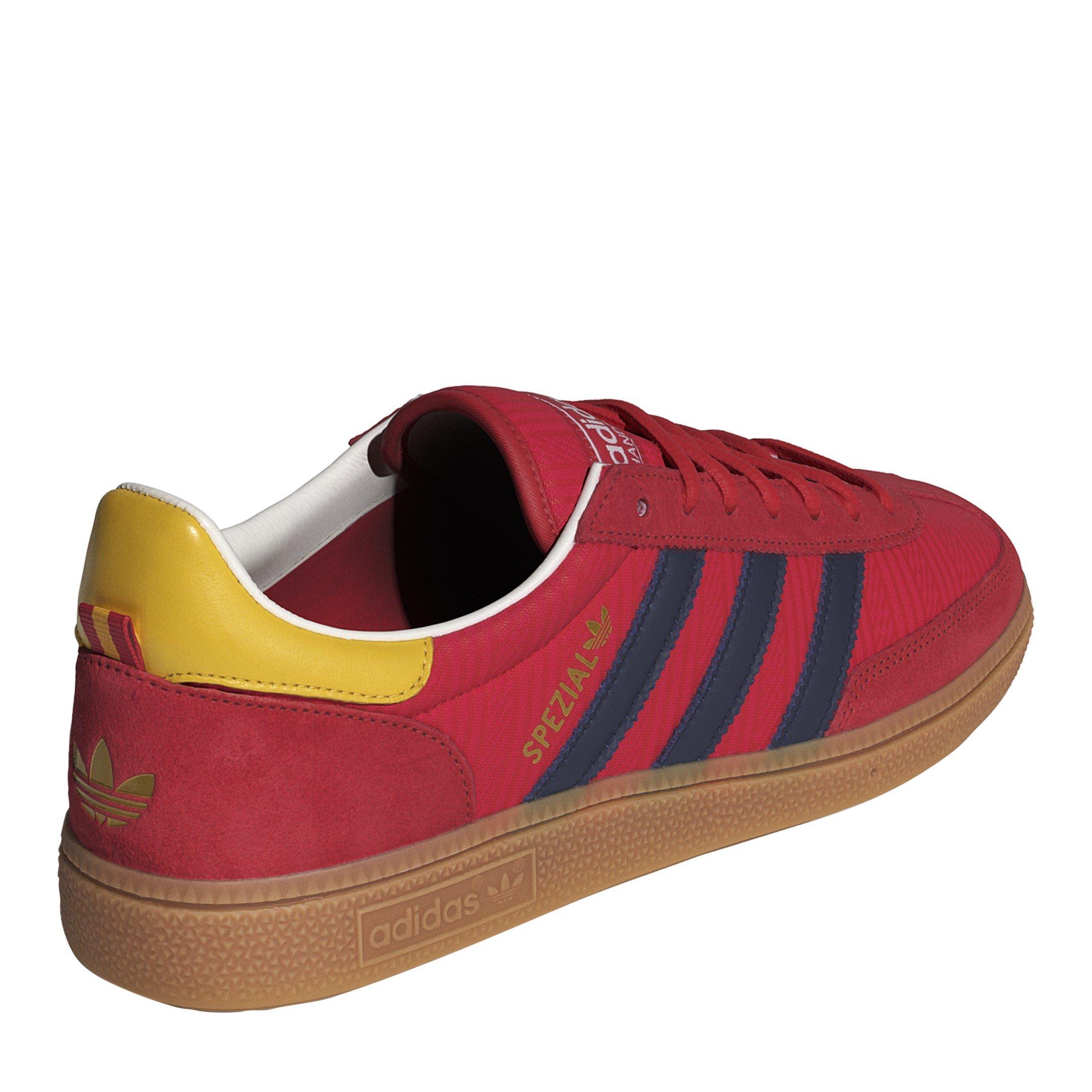 Red/Black - adidas Originals - Men's Low-Top Trainers - 4