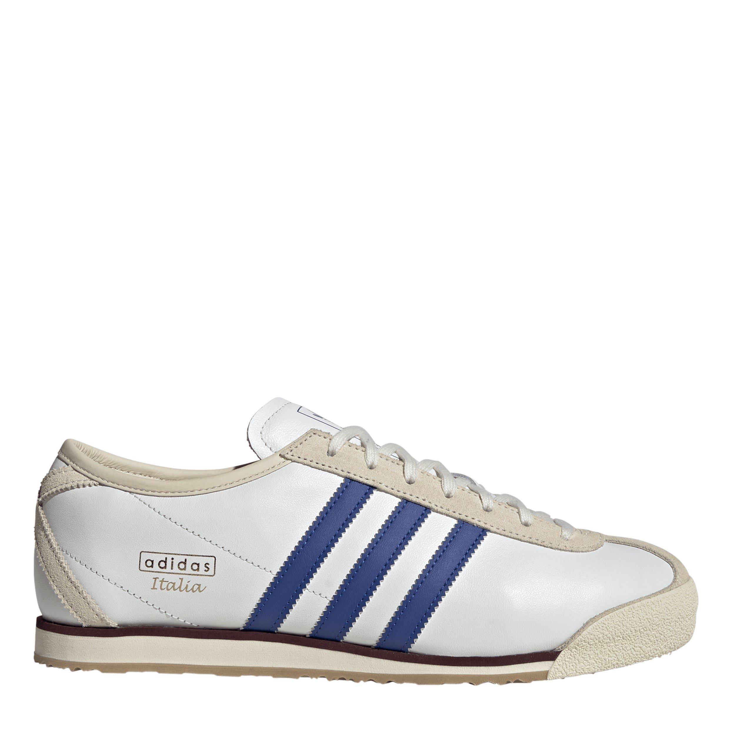 White/Blue - adidas Originals - Men's Italia Low-Top Trainers - 1