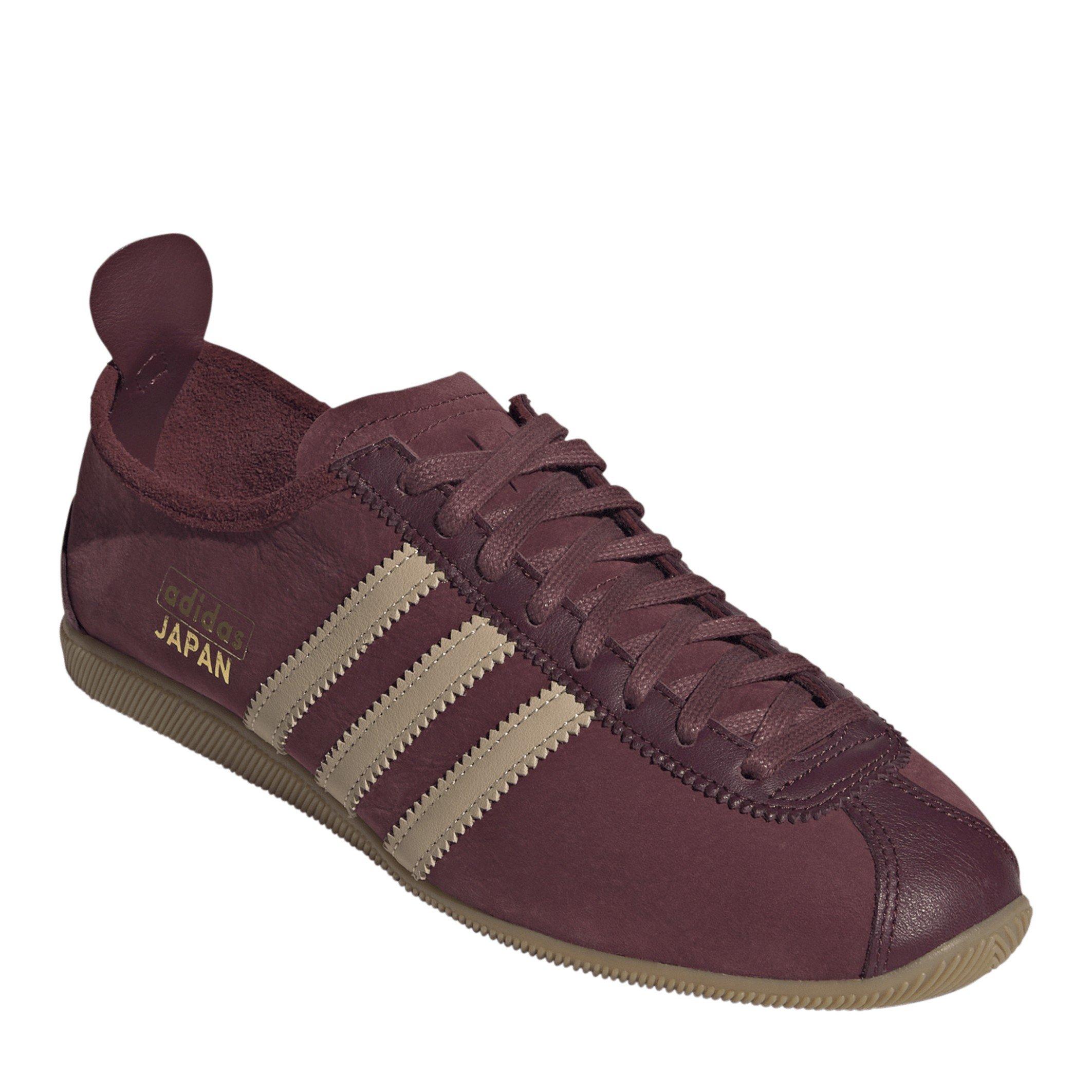 Burgundy - adidas Originals - Men's Japan Decon Low-Top Trainers - 3