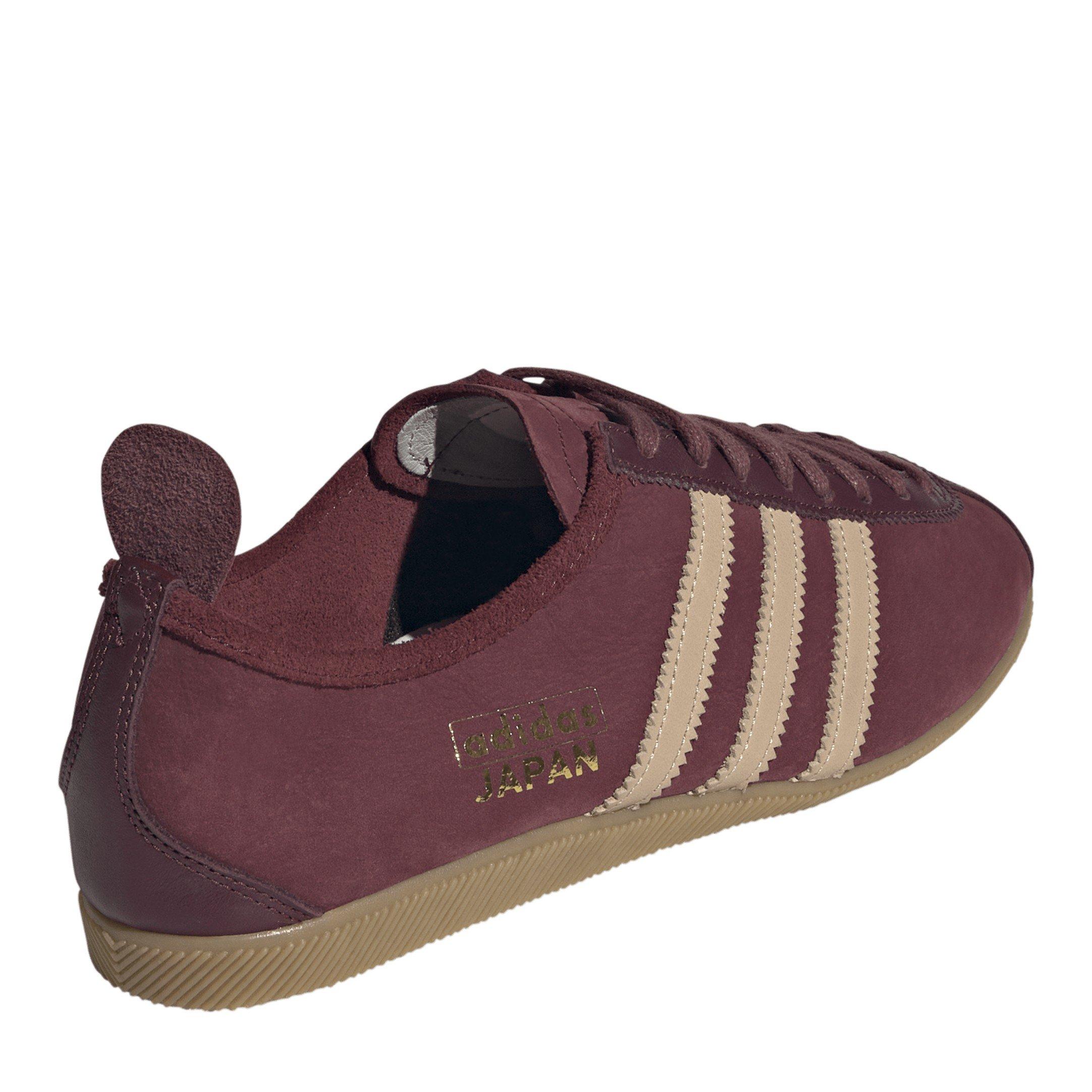 Burgundy - adidas Originals - Men's Japan Decon Low-Top Trainers - 4