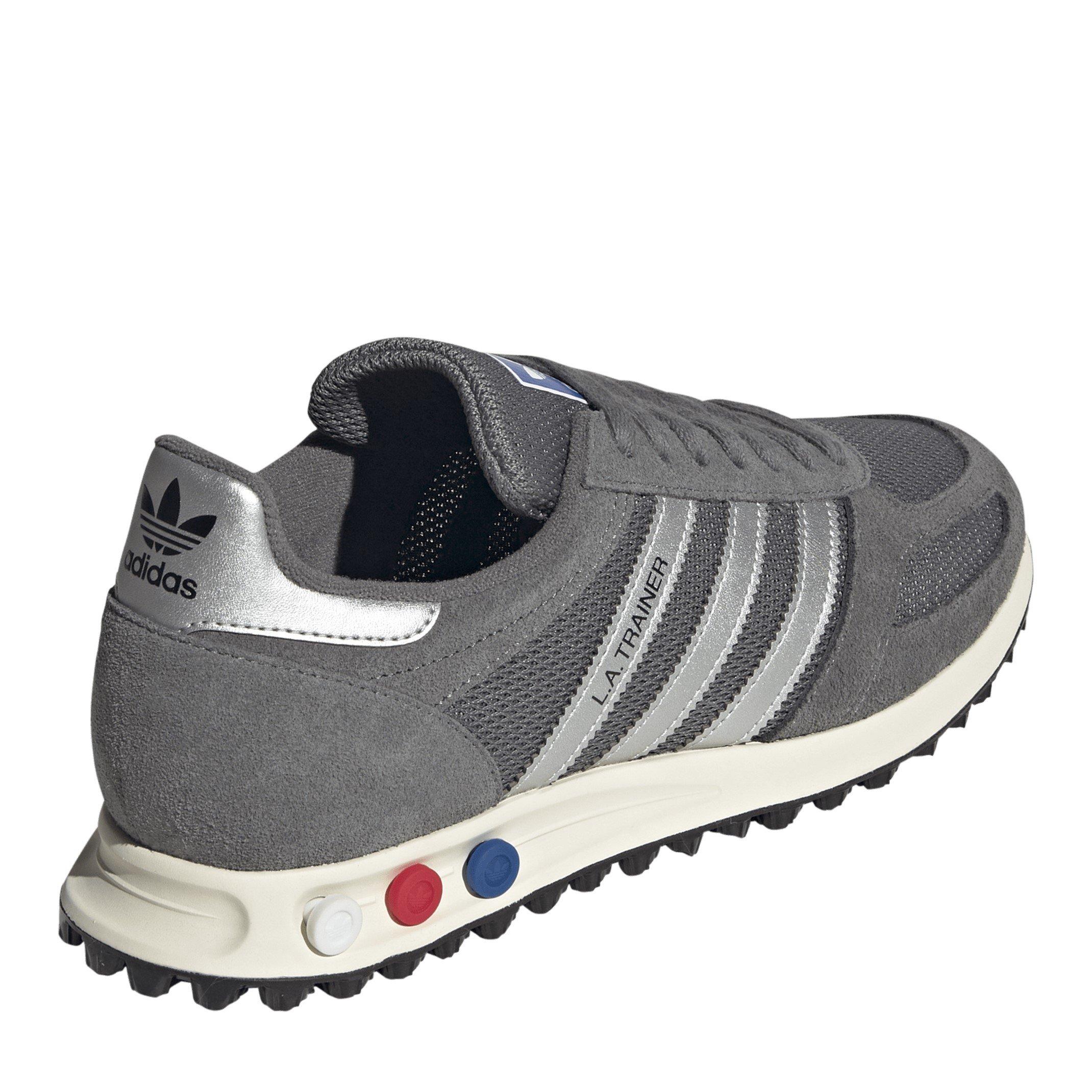 Dark Grey/Silv - adidas Originals - Adidas LA Trainer Sn63 - 4