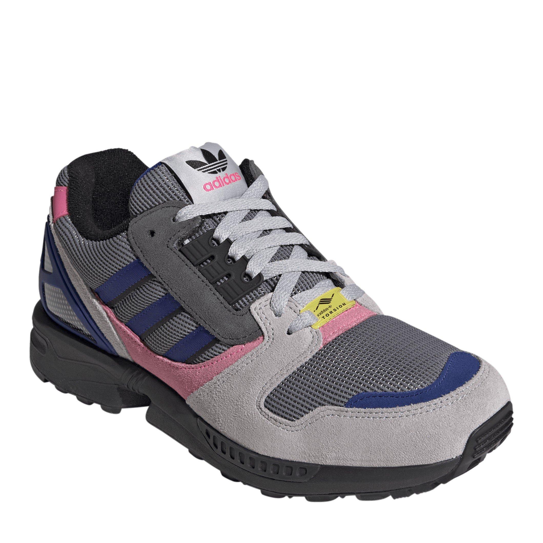 Grey/Blue - adidas Originals - Men's Trainers - 3