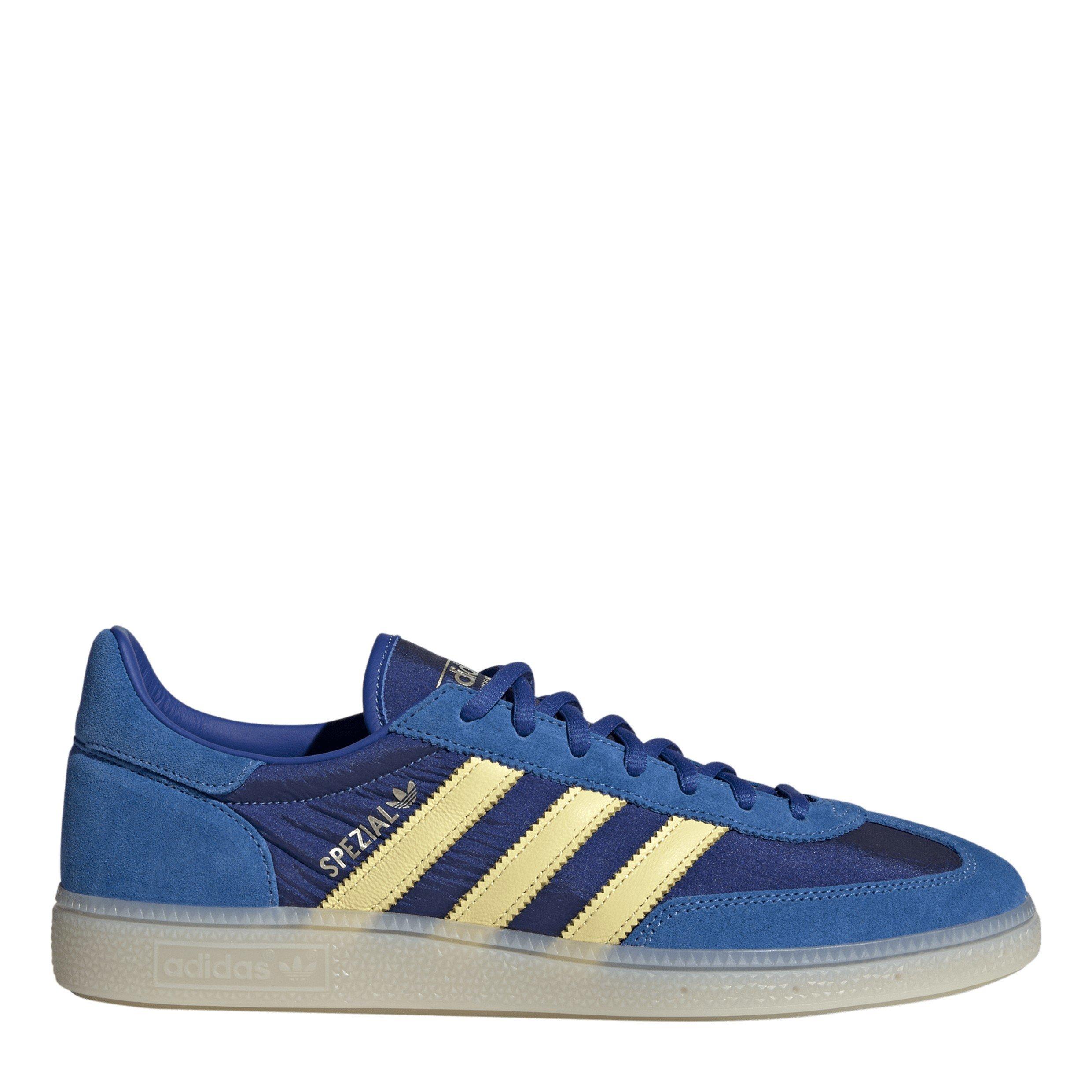 Blue/Yellow - adidas Originals - Mens Handball Spezial Trainers - 1