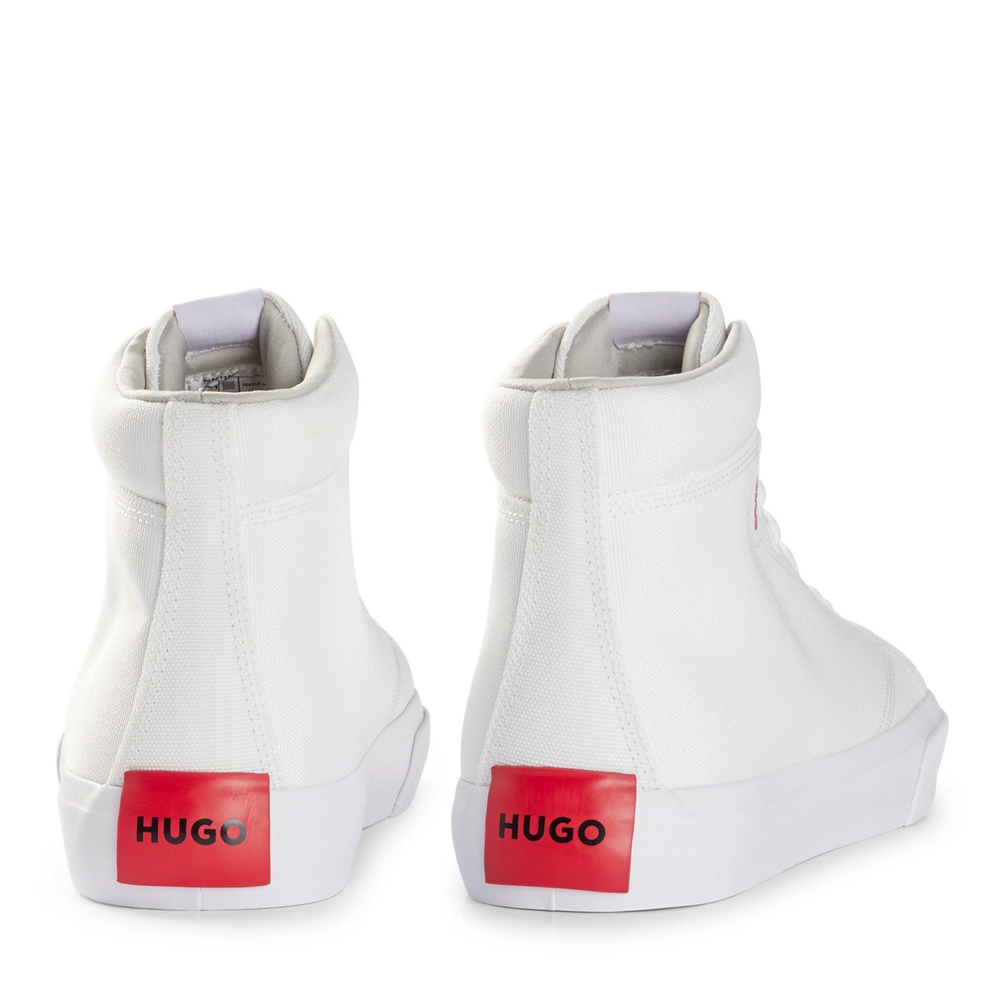 White - Hugo - Men's Low-Top Trainers - 4