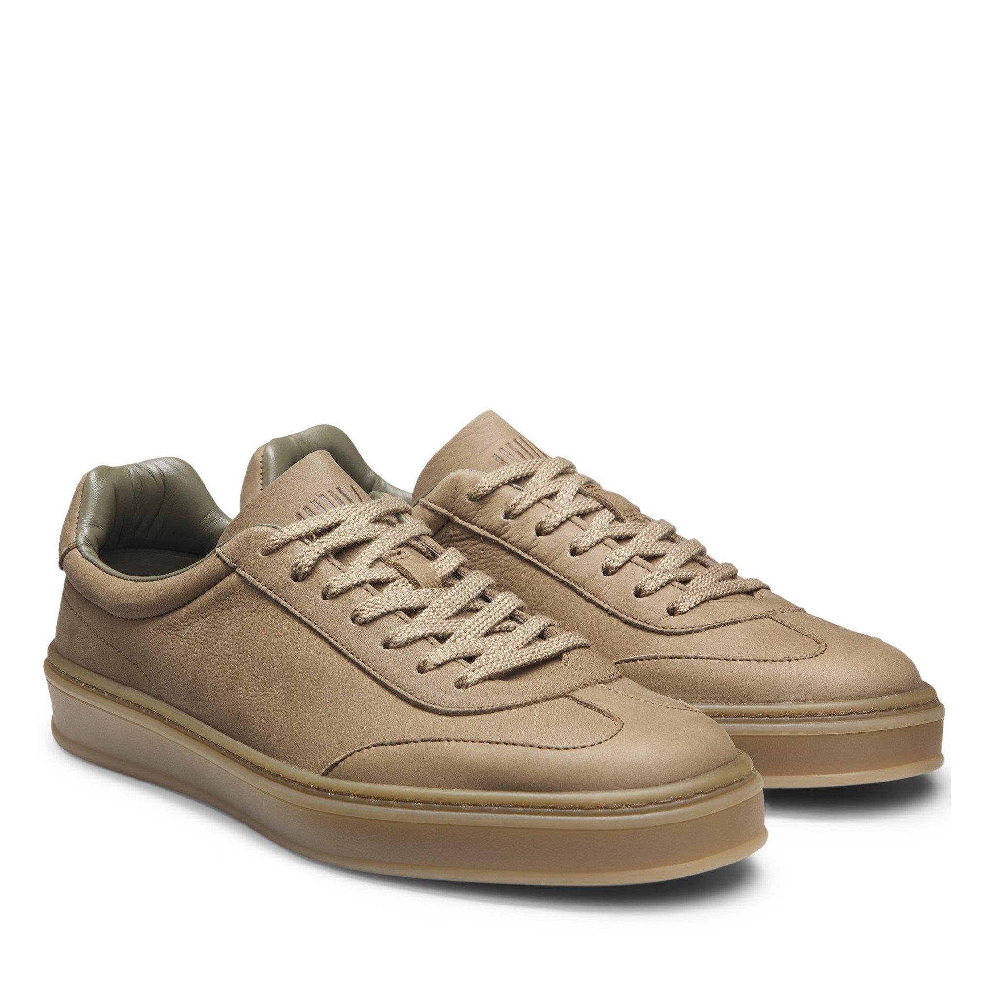 Beige 252 - Boss - Men's HBB Zarek Double Breasted Design Trainers - 3