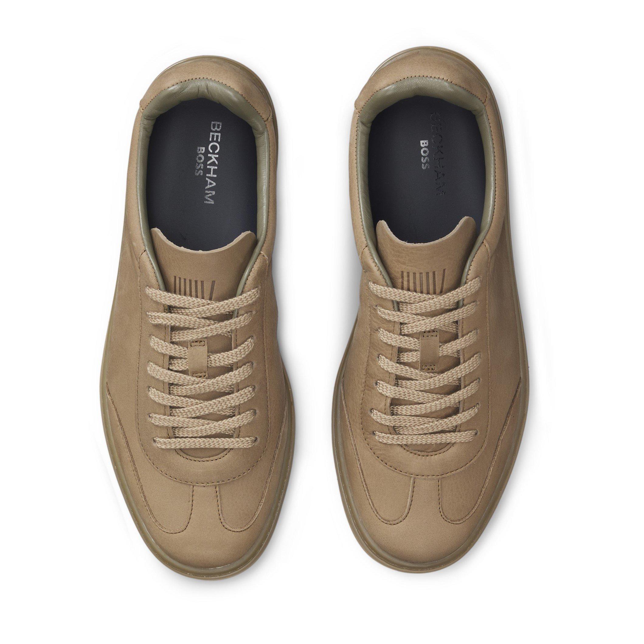 Beige 252 - Boss - Men's HBB Zarek Double Breasted Design Trainers - 8