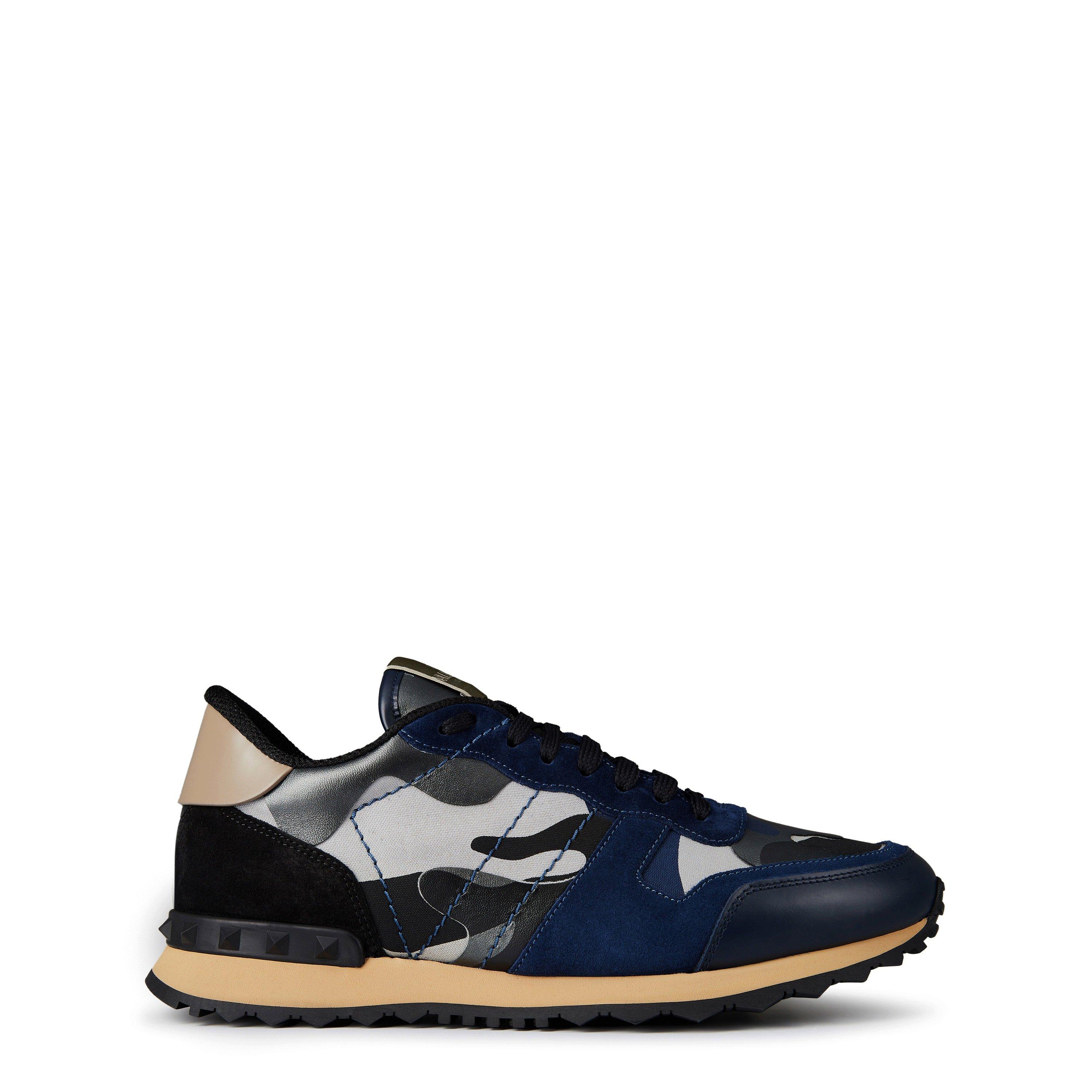 Valentino Garavani Rockstud Camouflage Trainers Runners Cruise Fashion