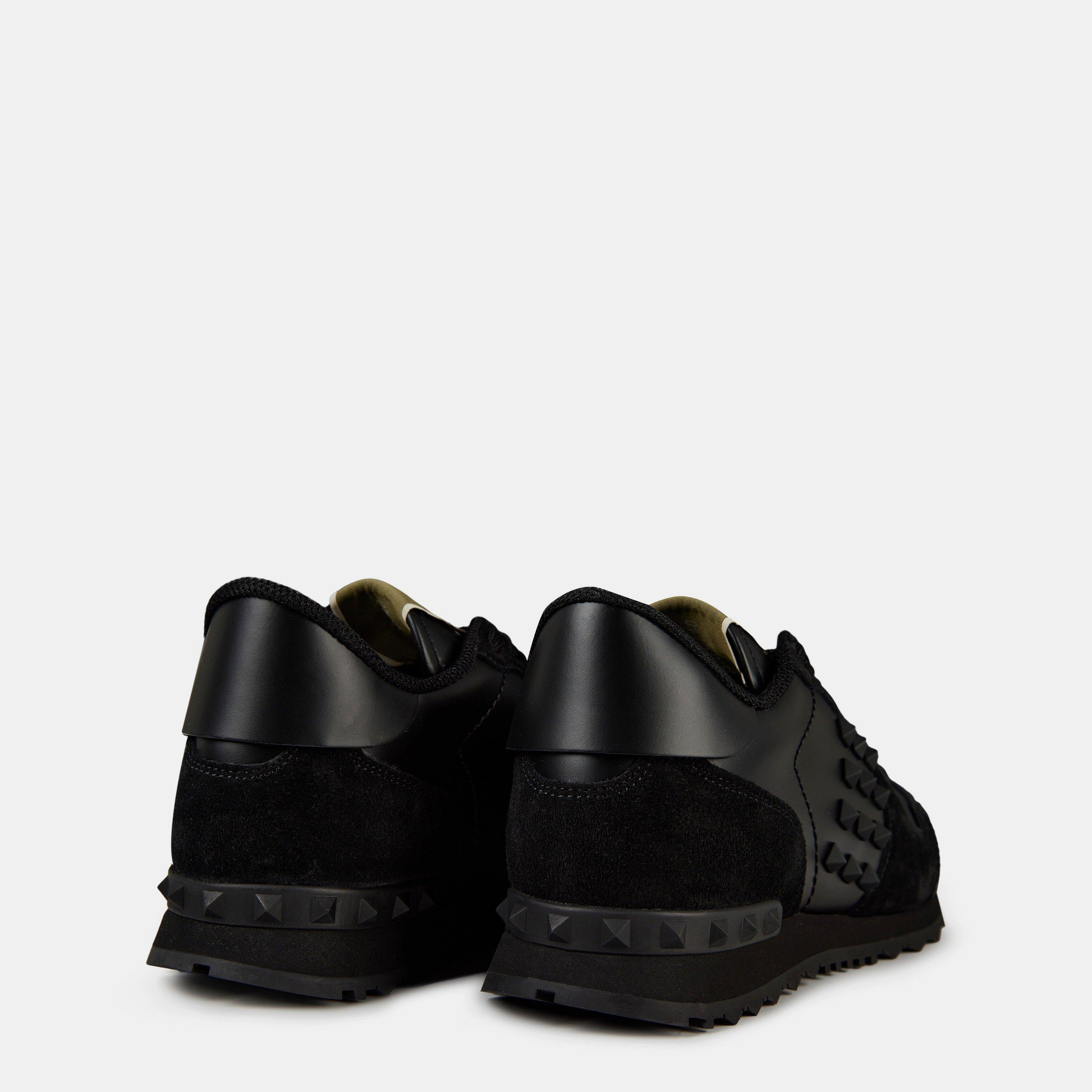 Nero/Nero - Valentino Garavani - Rockrunner Trainers - 5