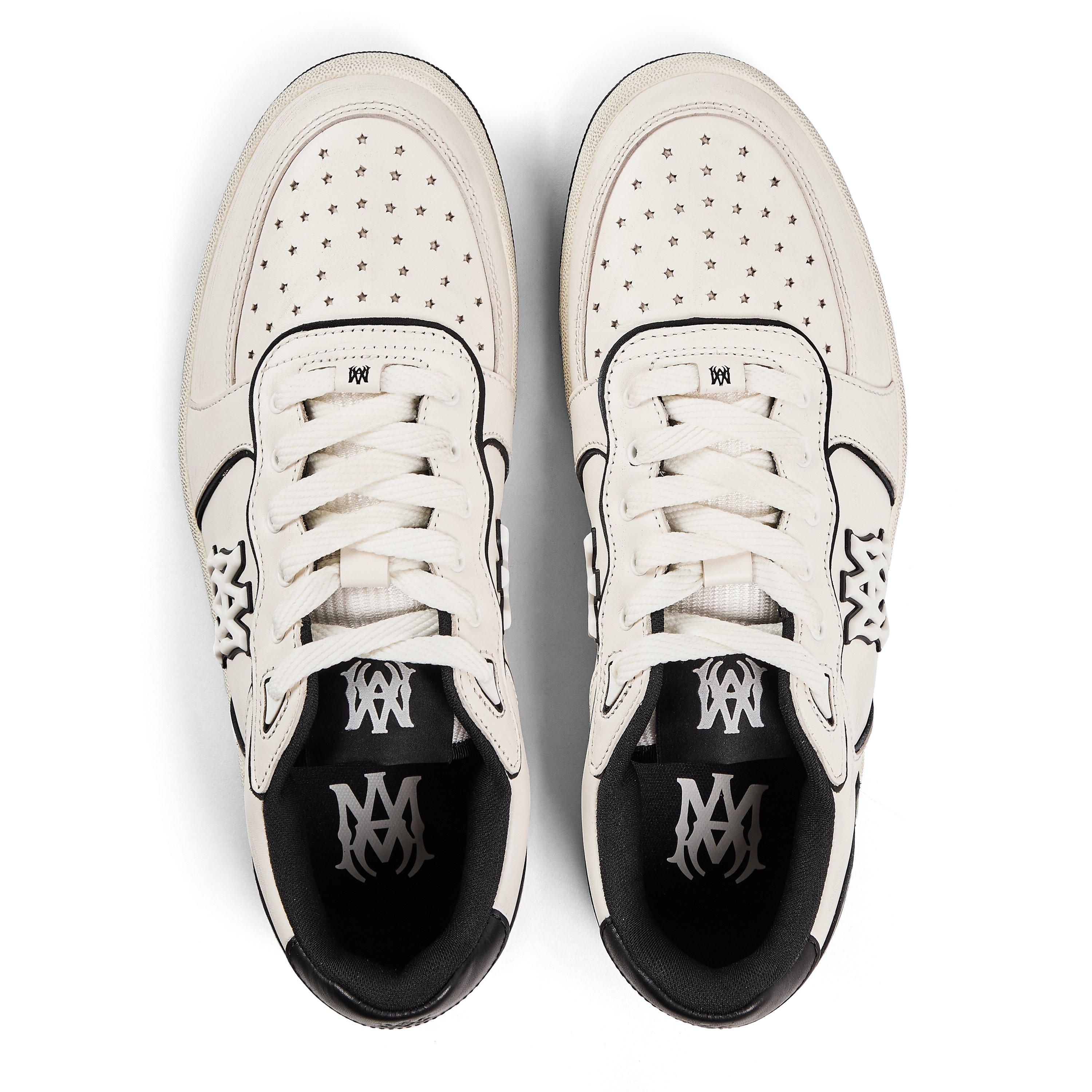 Ivory - Amiri - Men's Newport Sneak Low-Top Trainers - 3