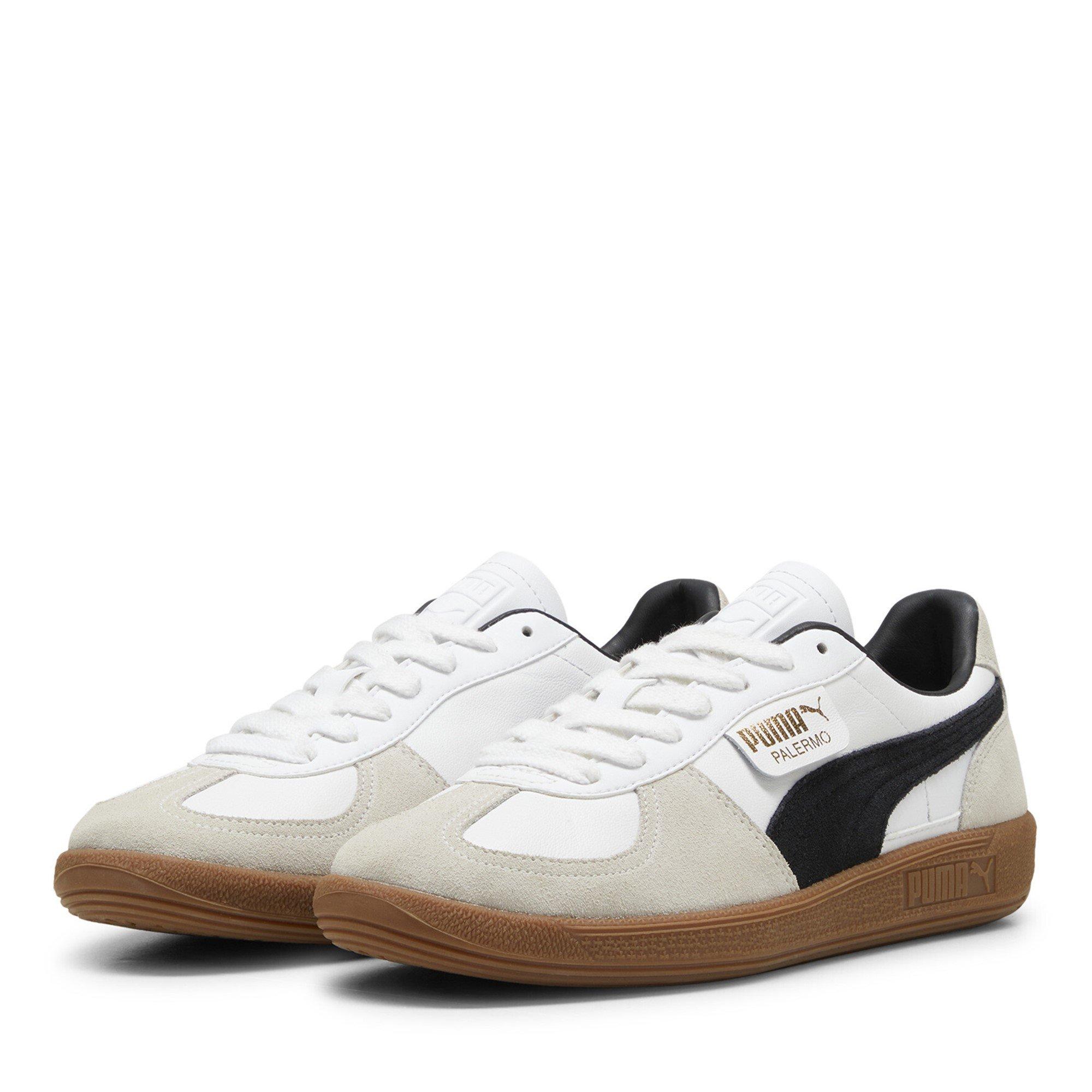 Wht-Vapor-Gray - Puma - Palermo Leather Mens Shoes - 1