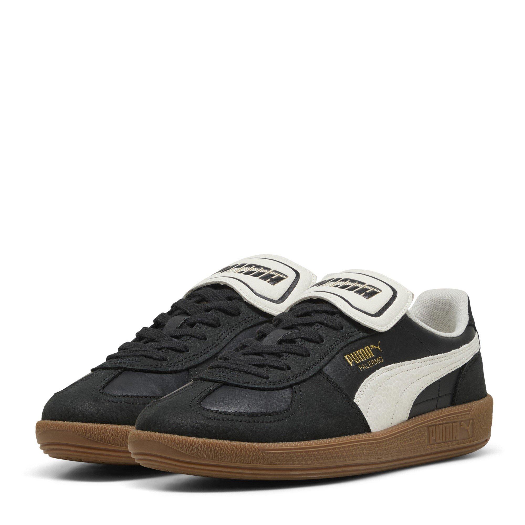 Black-W.White - Puma - Palermo Premium Mens Shoes - 1