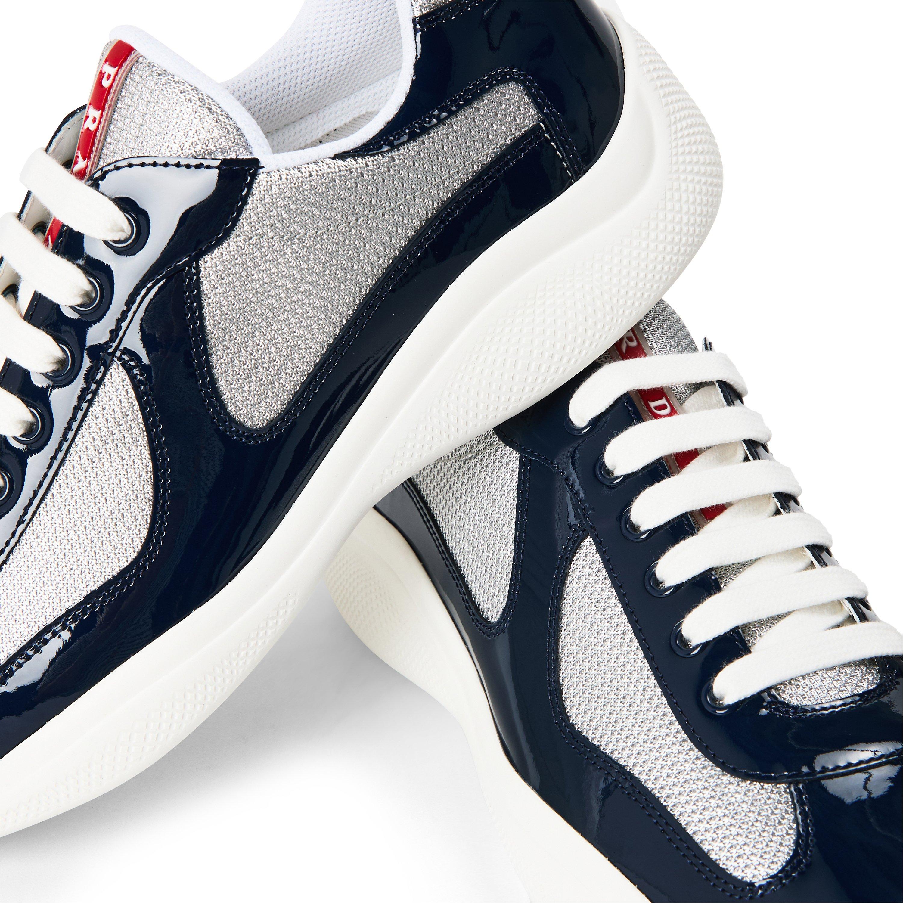 Royal/Silver - Prada - Mens Americas Cup Trainers - 3