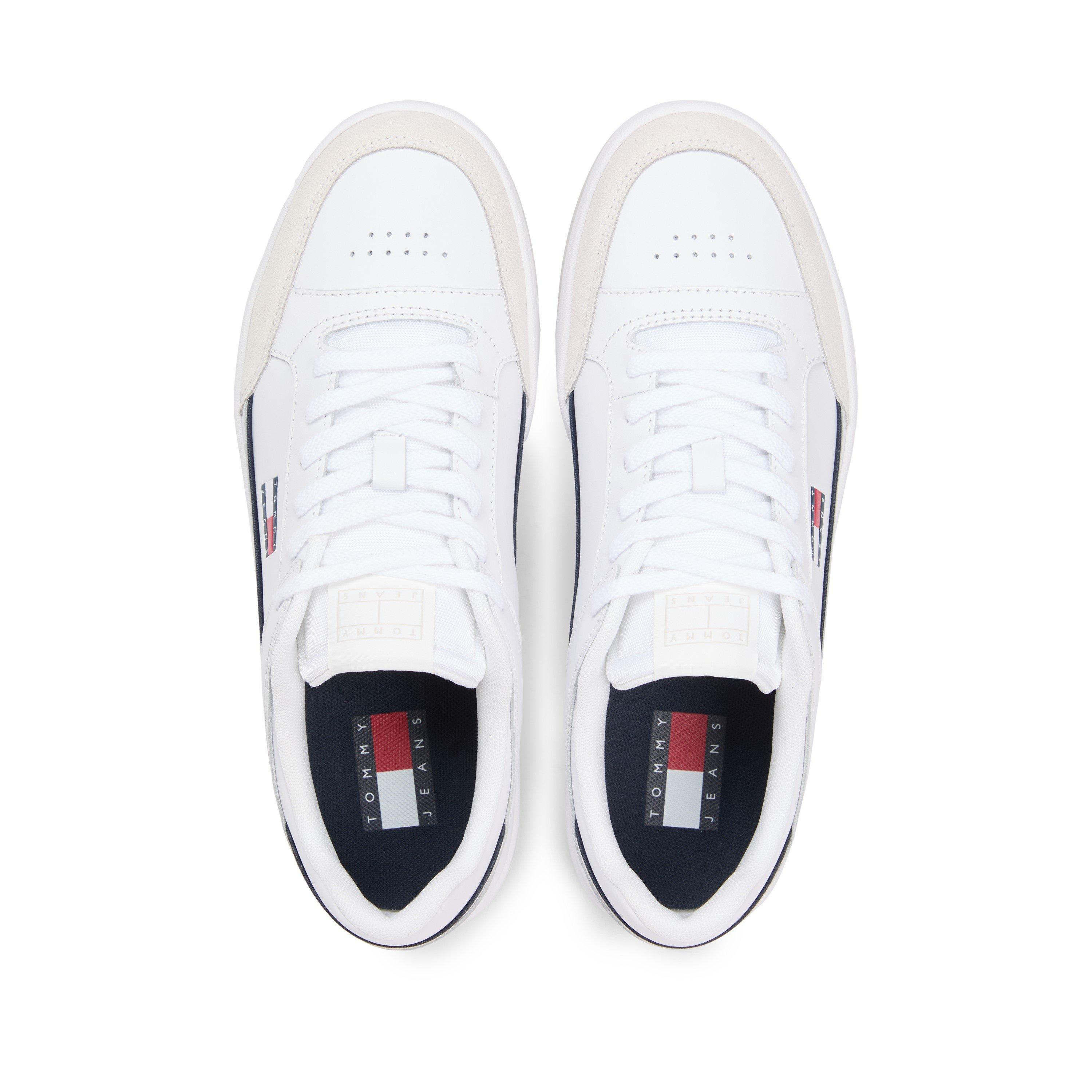 White - Tommy Jeans - TJ Cupsole Lth Sn62 - 4