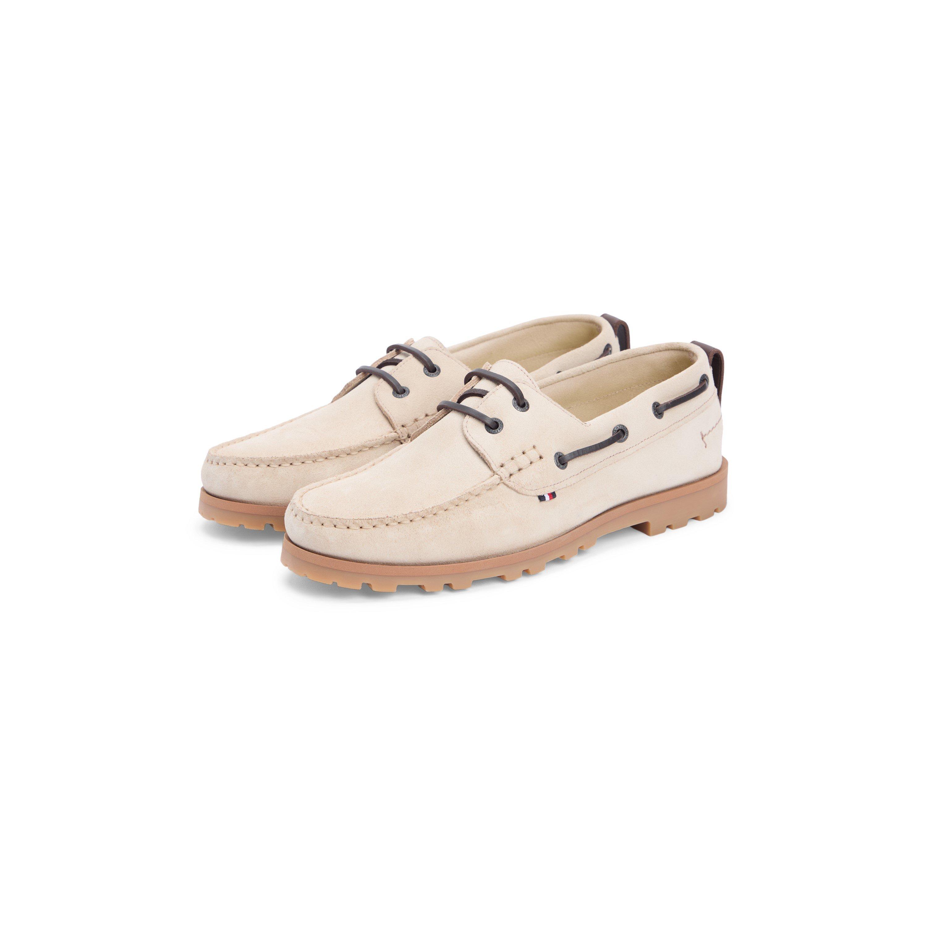 Classic Beige - Tommy Hilfiger - Tommy Boat Shoe Sude Sn62 - 2