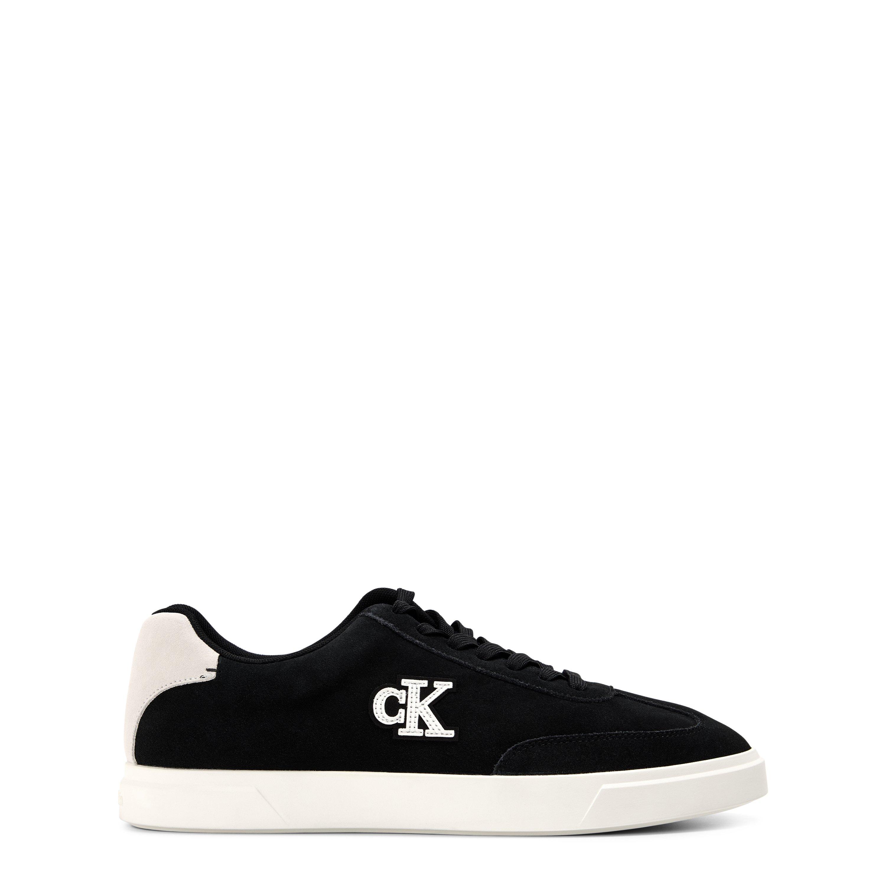 Black/White - Calvin Klein - Men's Low-Top Trainers - 1