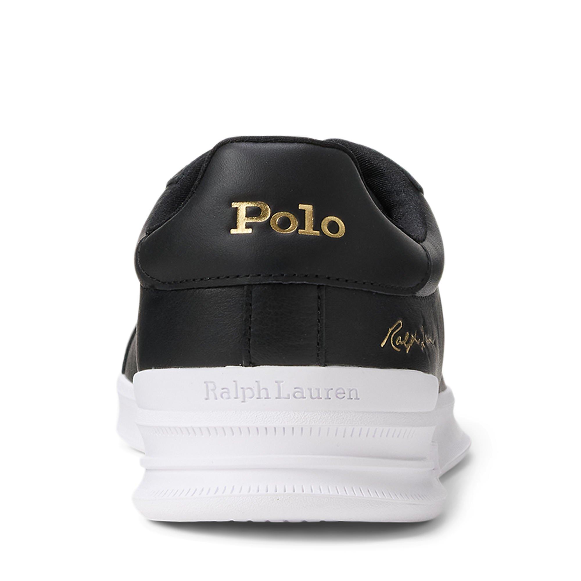 BLACK - Polo Ralph Lauren - Men's Low-Top Trainers - 3