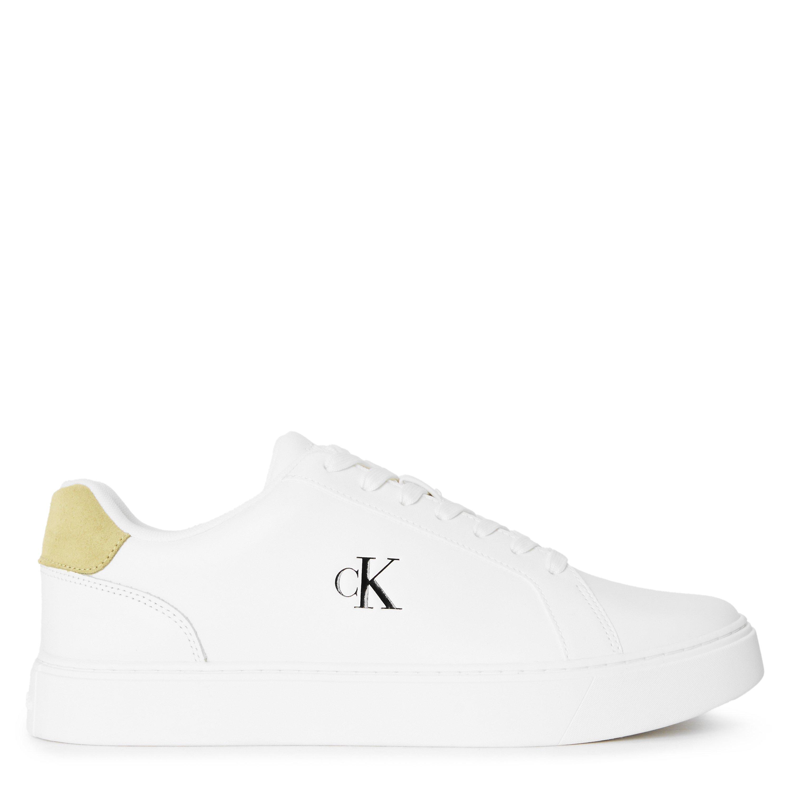 Calvin Klein Men's Low-Top Trainers - Brt Wht/Sge Grn - 11 (46)