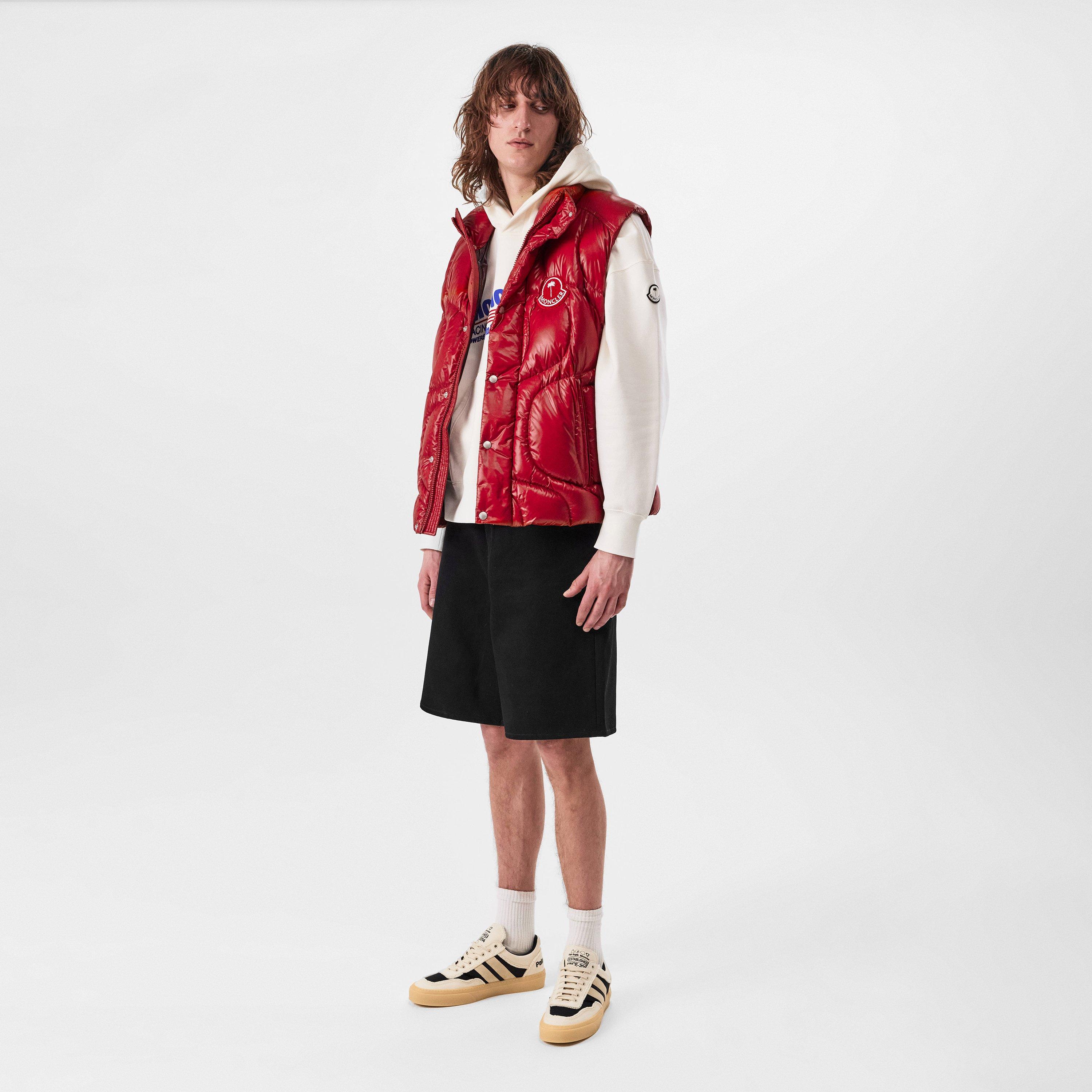 Charcoal 998 - Moncler X Palm Angels - X Palm Angels Monaco Low Top Trainers - 3