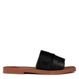 Chloe Leather Woody Sandal