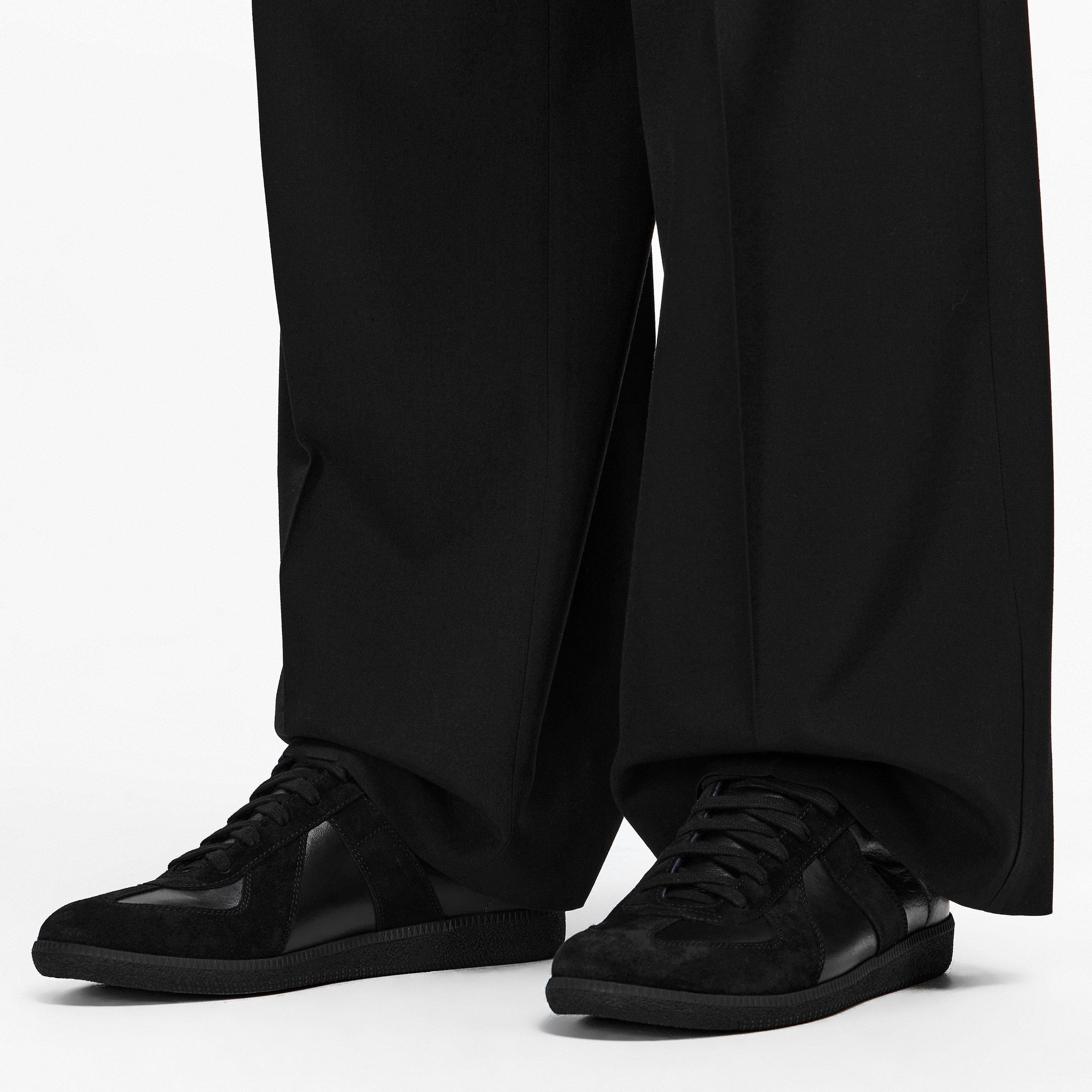 All Black - Maison Margiela - Men's Low-Top Trainers - 3