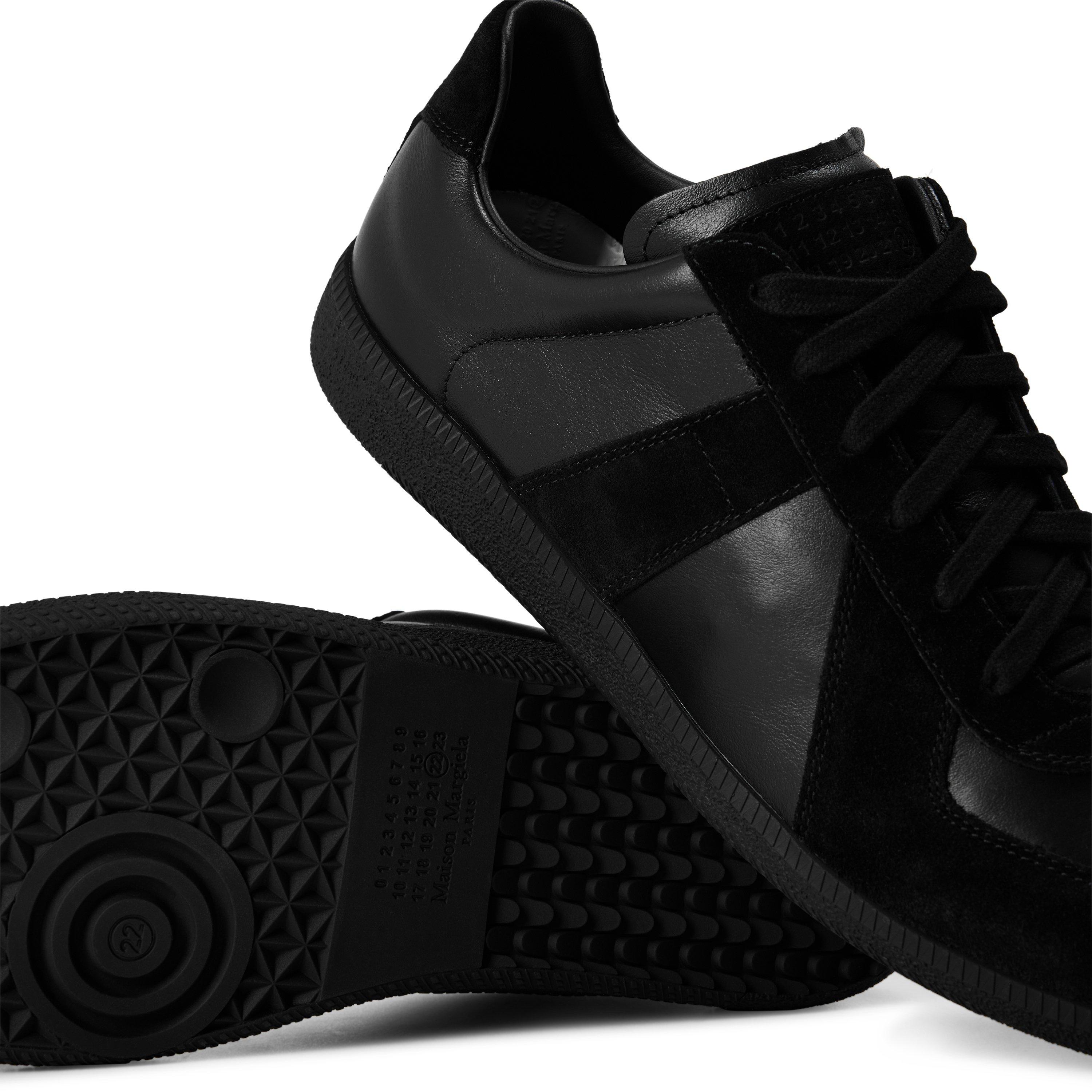 All Black - Maison Margiela - Men's Low-Top Trainers - 4
