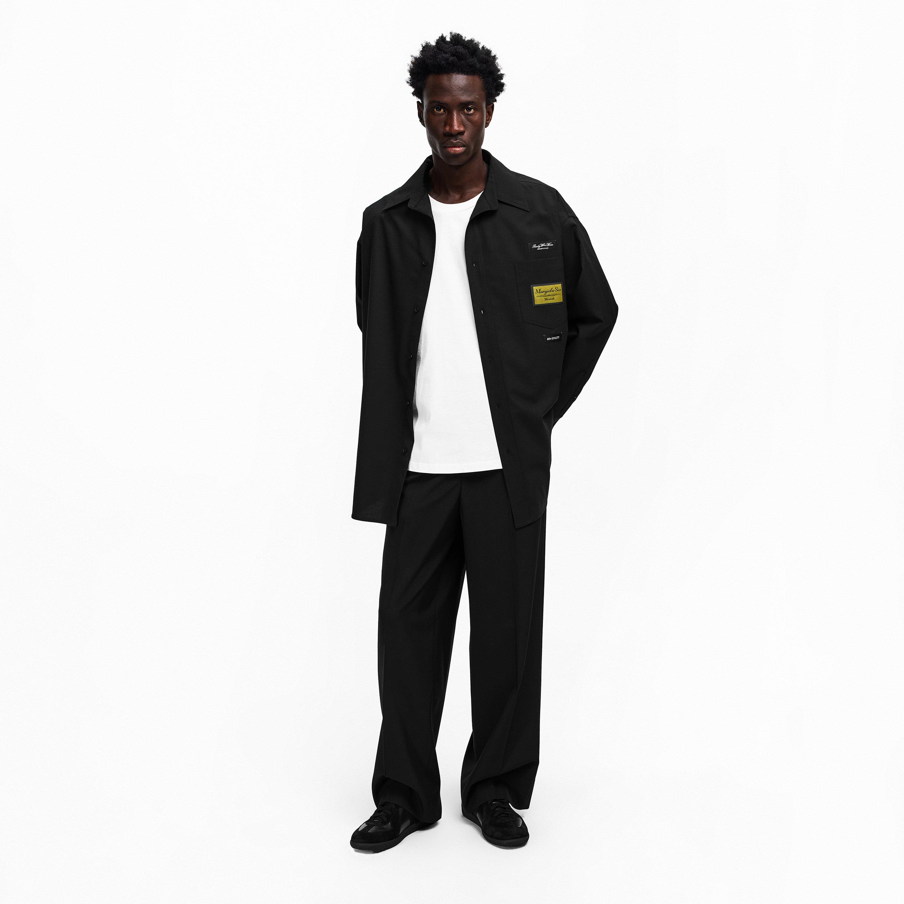 All Black - Maison Margiela - Men's Low-Top Trainers - 6