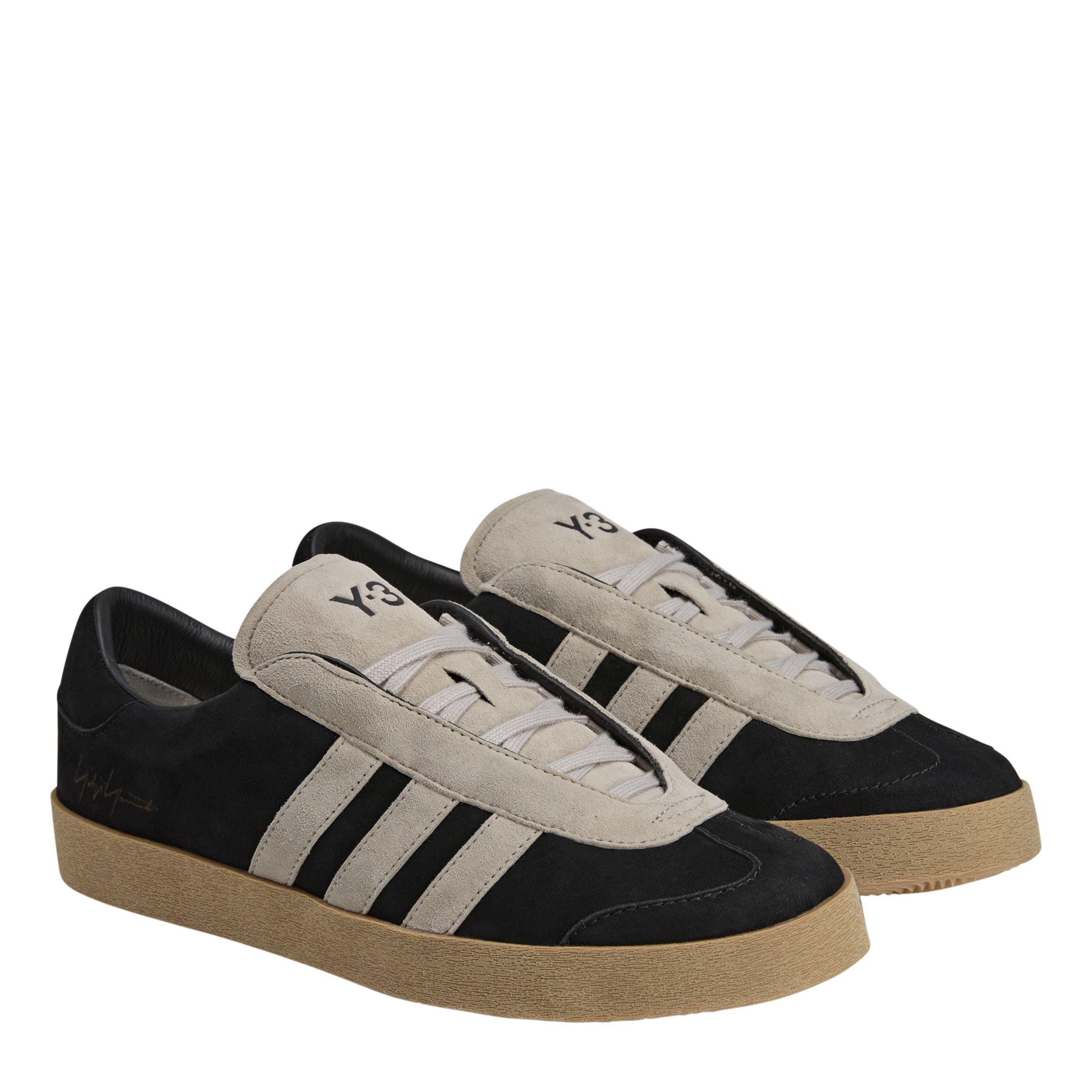 Black/Lbrown - Y3 - Men's Gazelle Low-Top Trainers - 3