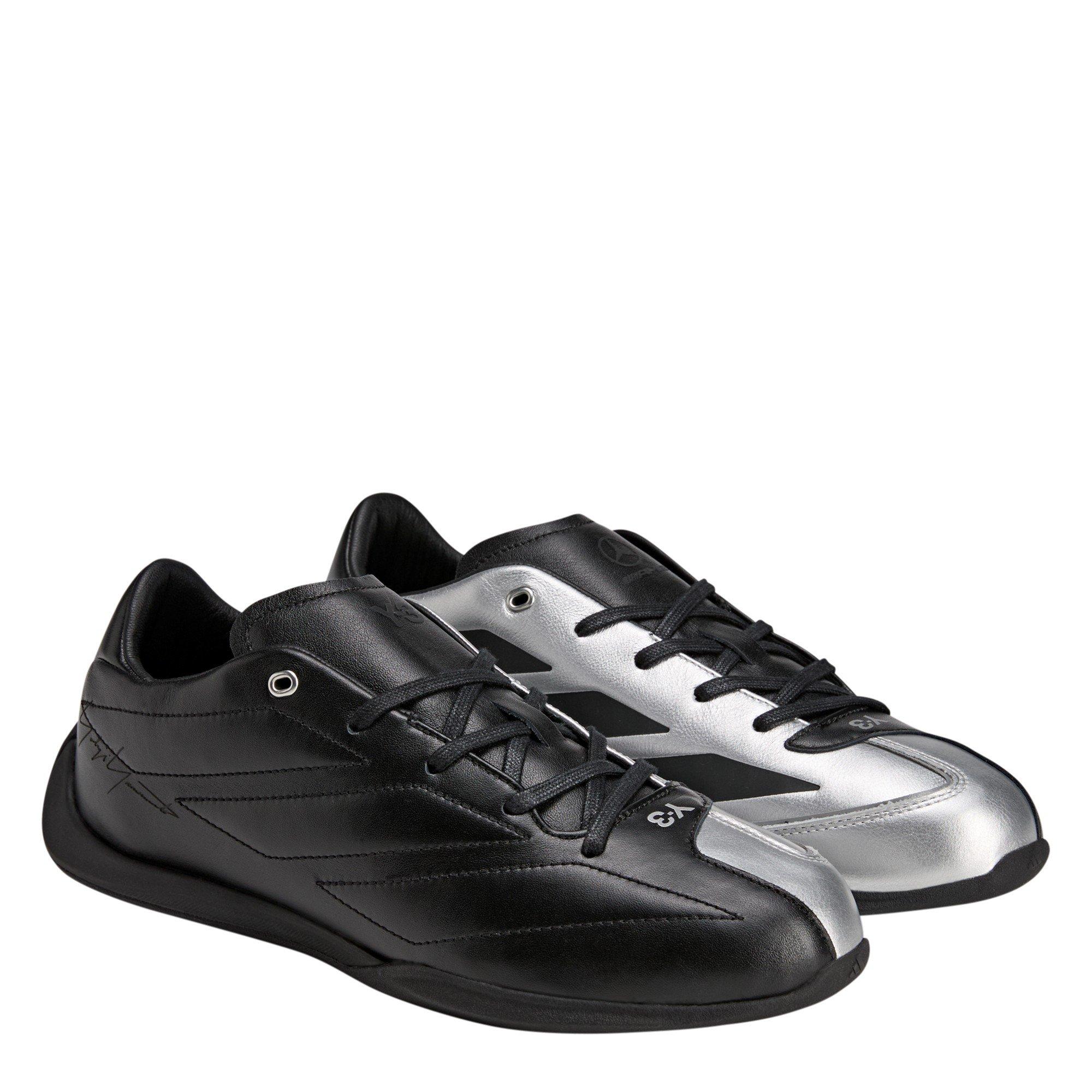 Black/Silver - Y3 - Mens  x Mercedes AMG Feroza LO Shoes - 3