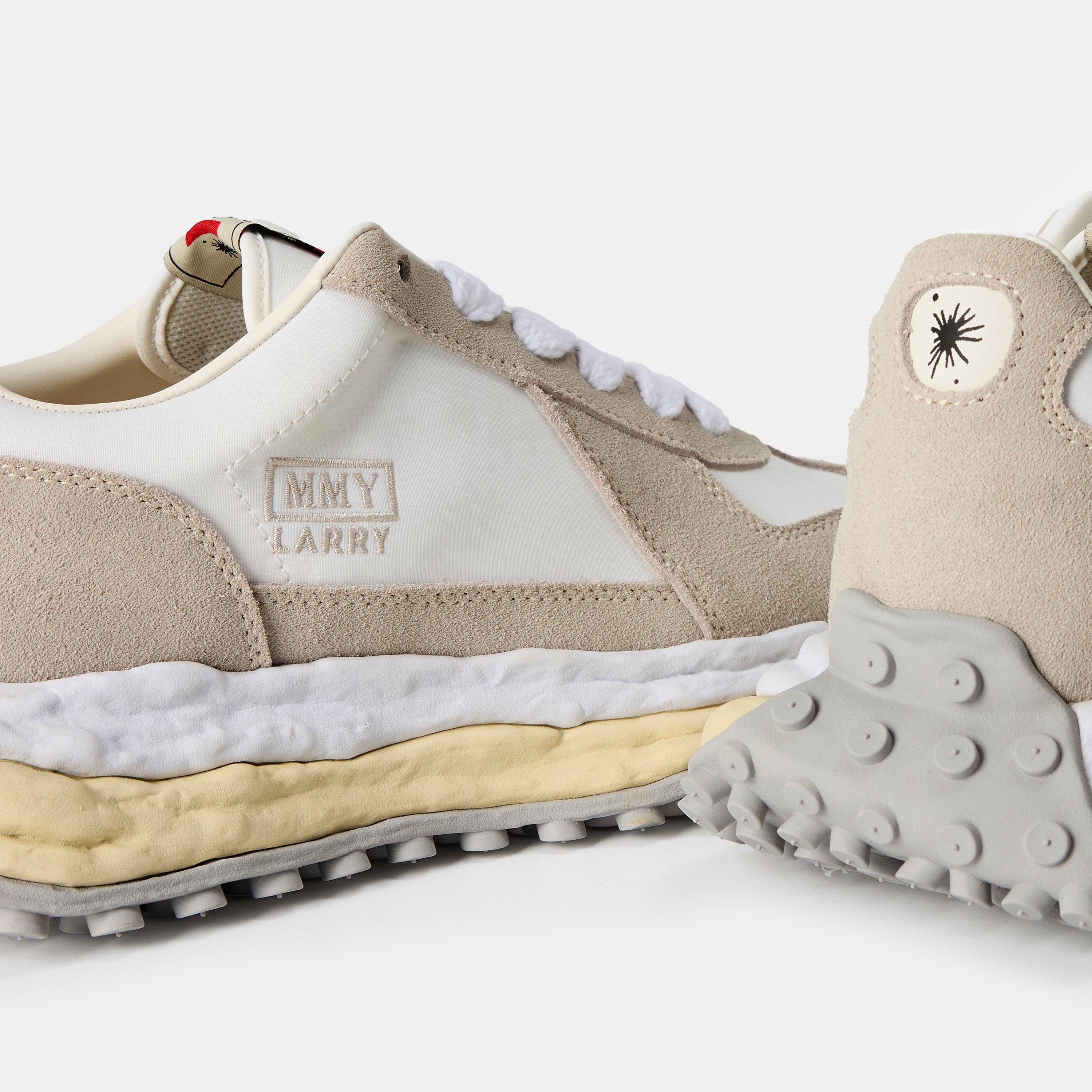 White - Mihara Yasuhiro - Men's Larry Leather Low-Top Trainers - 4