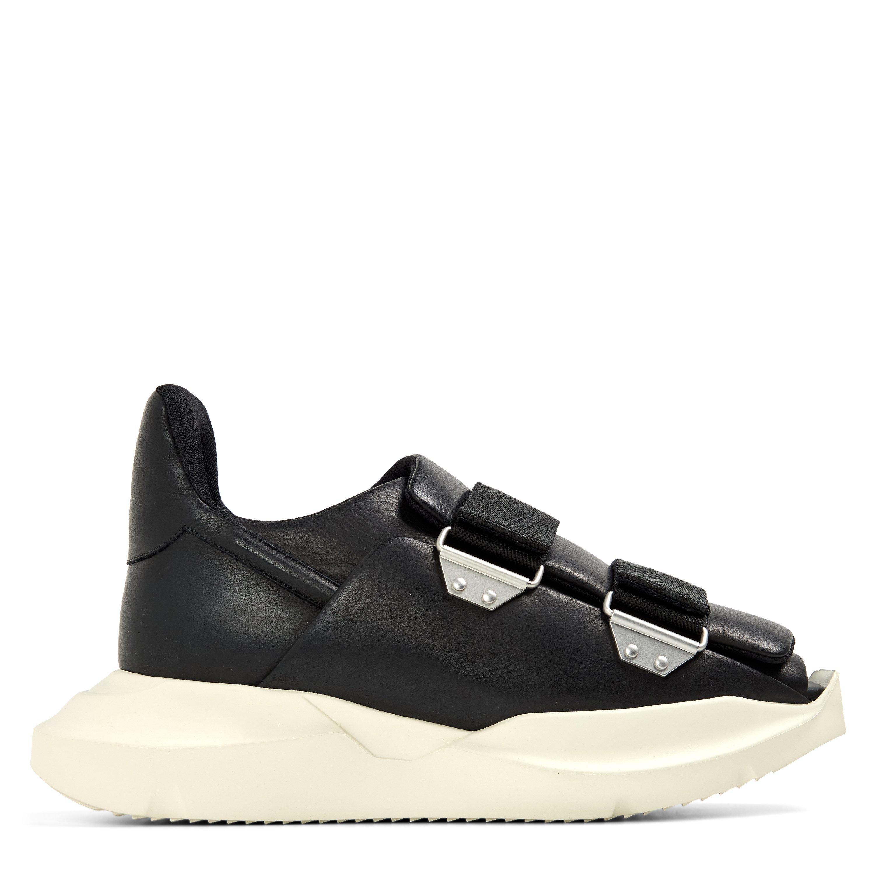Black/Milk - Rick Owens - Men's Low-Top Trainers - 1