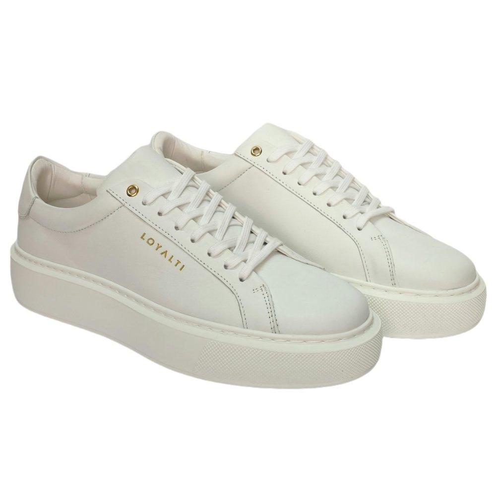 White/White - Loyalti - Casso Trainers - 3