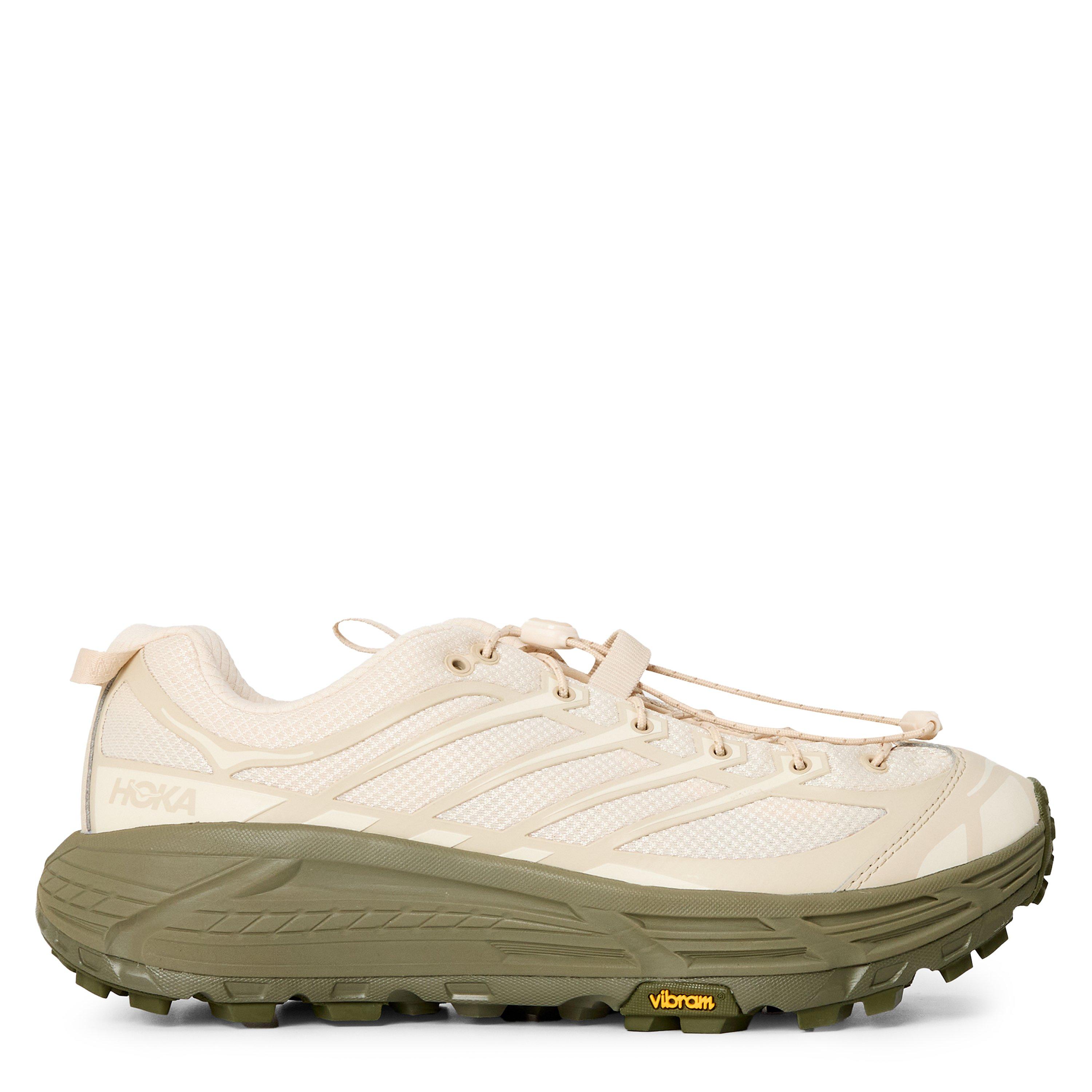 Oat Milk - Hoka - Men's Mafate Three Low-Top Trainers - 1