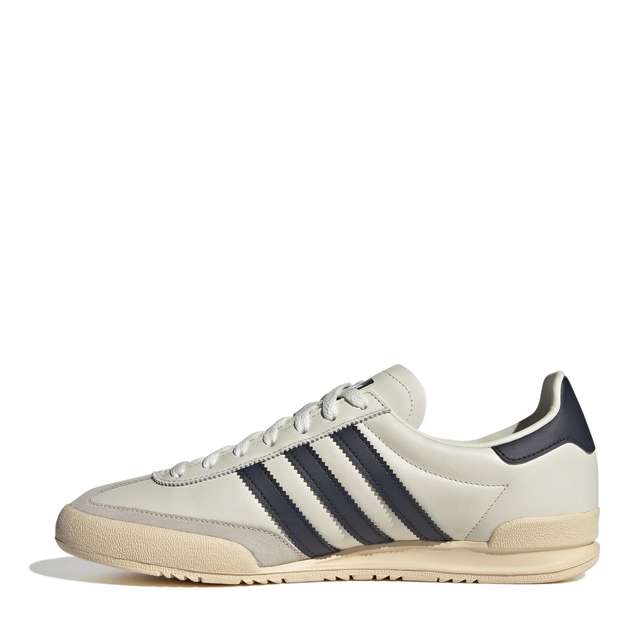 Adidas jeans white trainers online