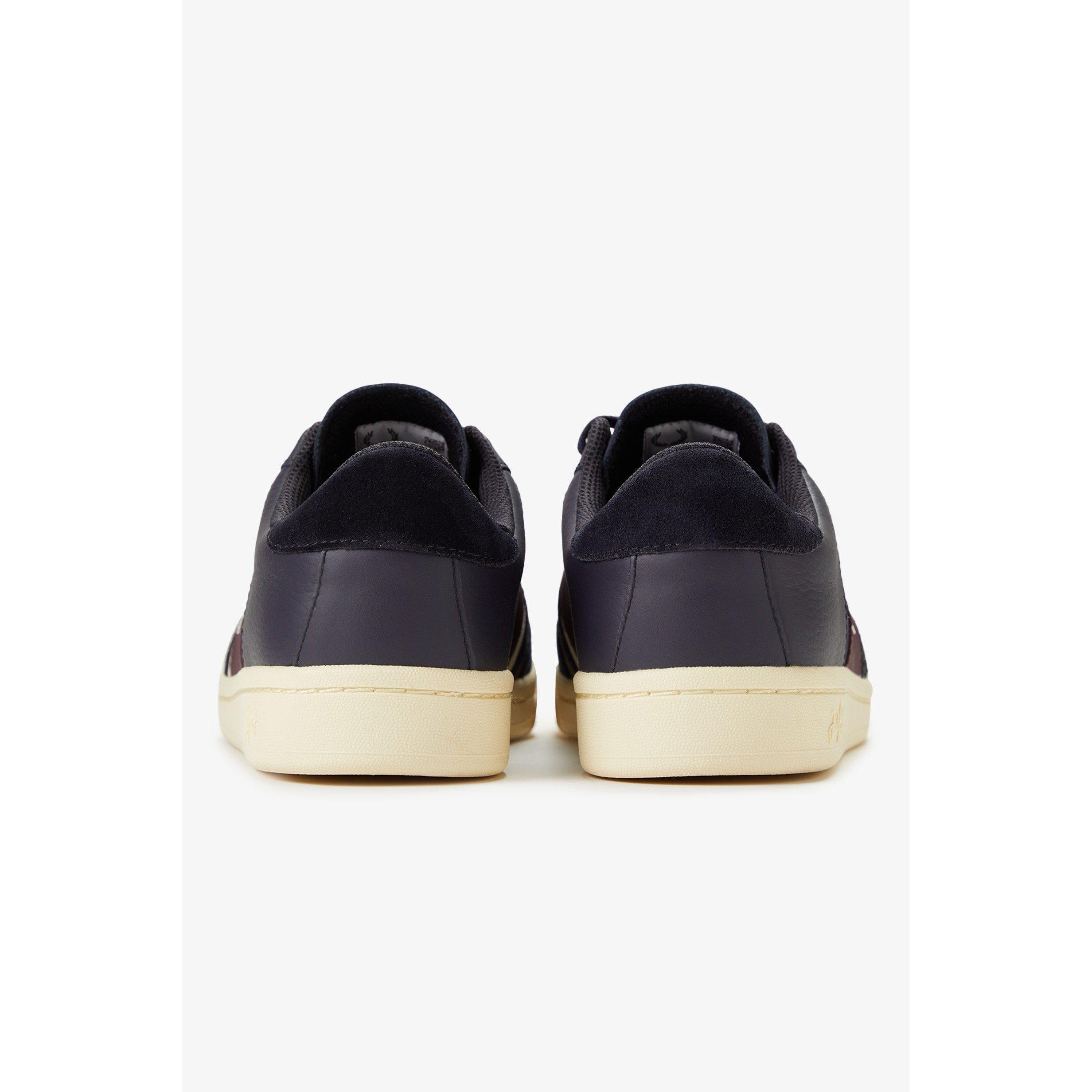 Navy/Ecru - Fred Perry - Men's Low-Top Trainers - 2