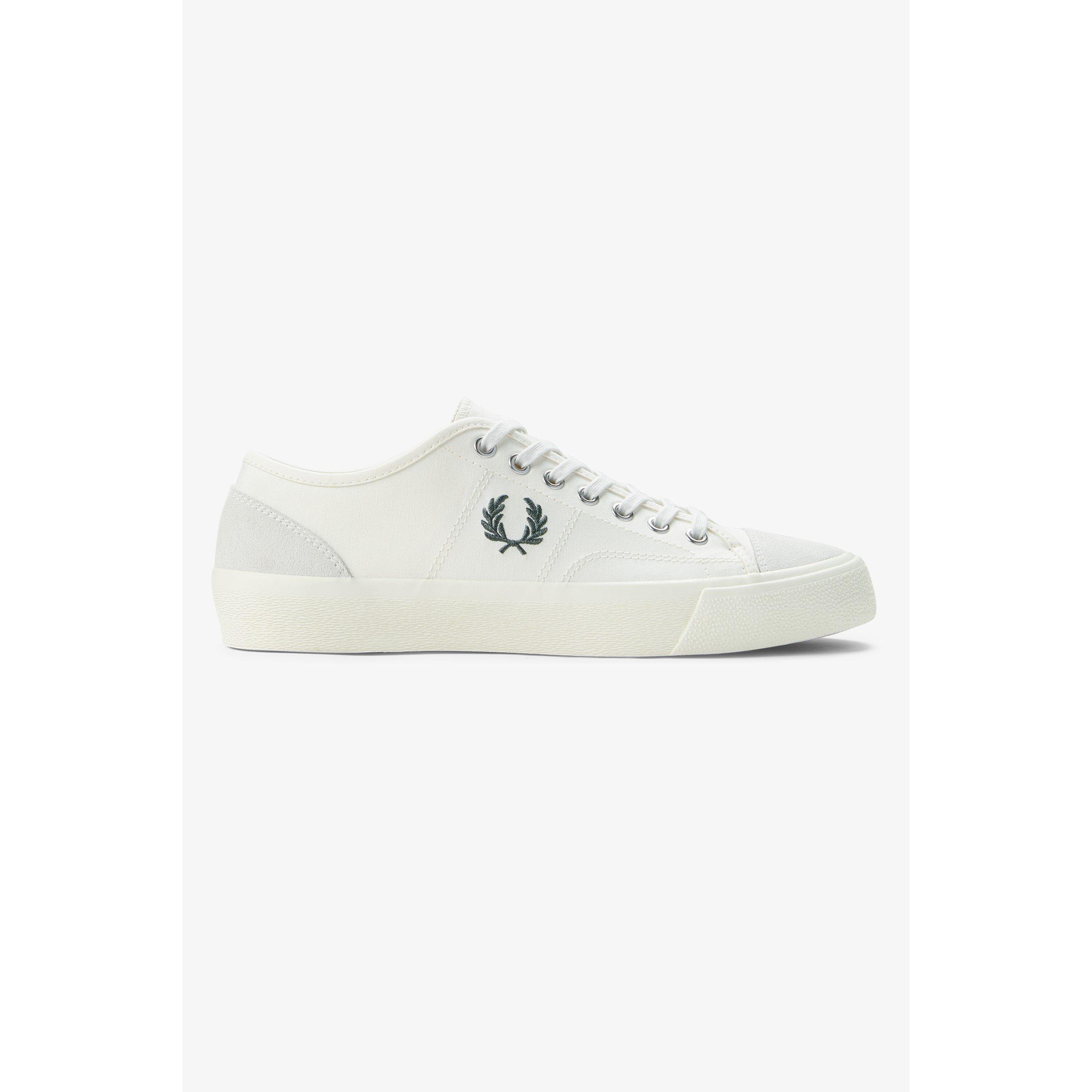 Ecru/L Green - Fred Perry - Men's Low-Top Trainers - 1
