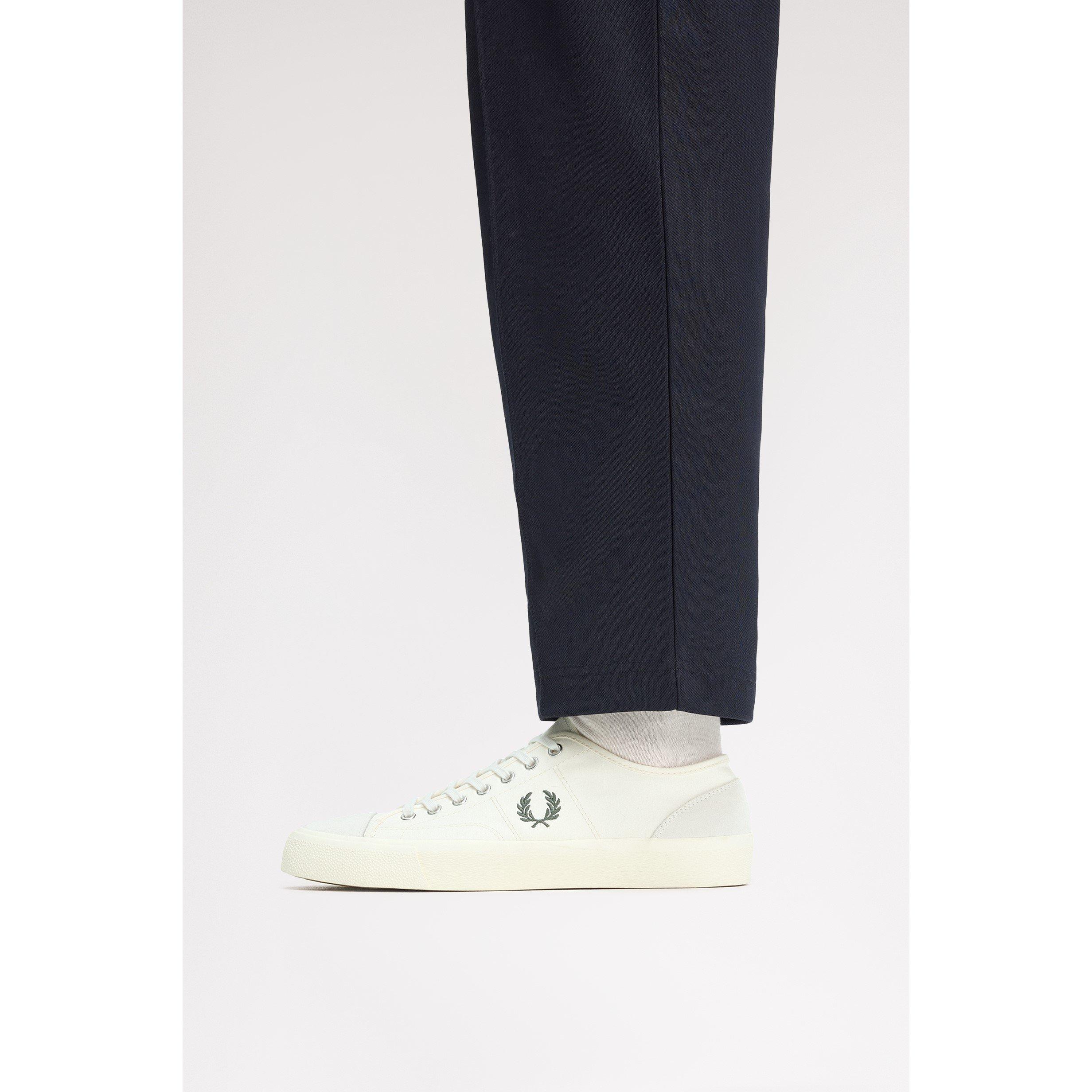 Ecru/L Green - Fred Perry - Men's Low-Top Trainers - 3
