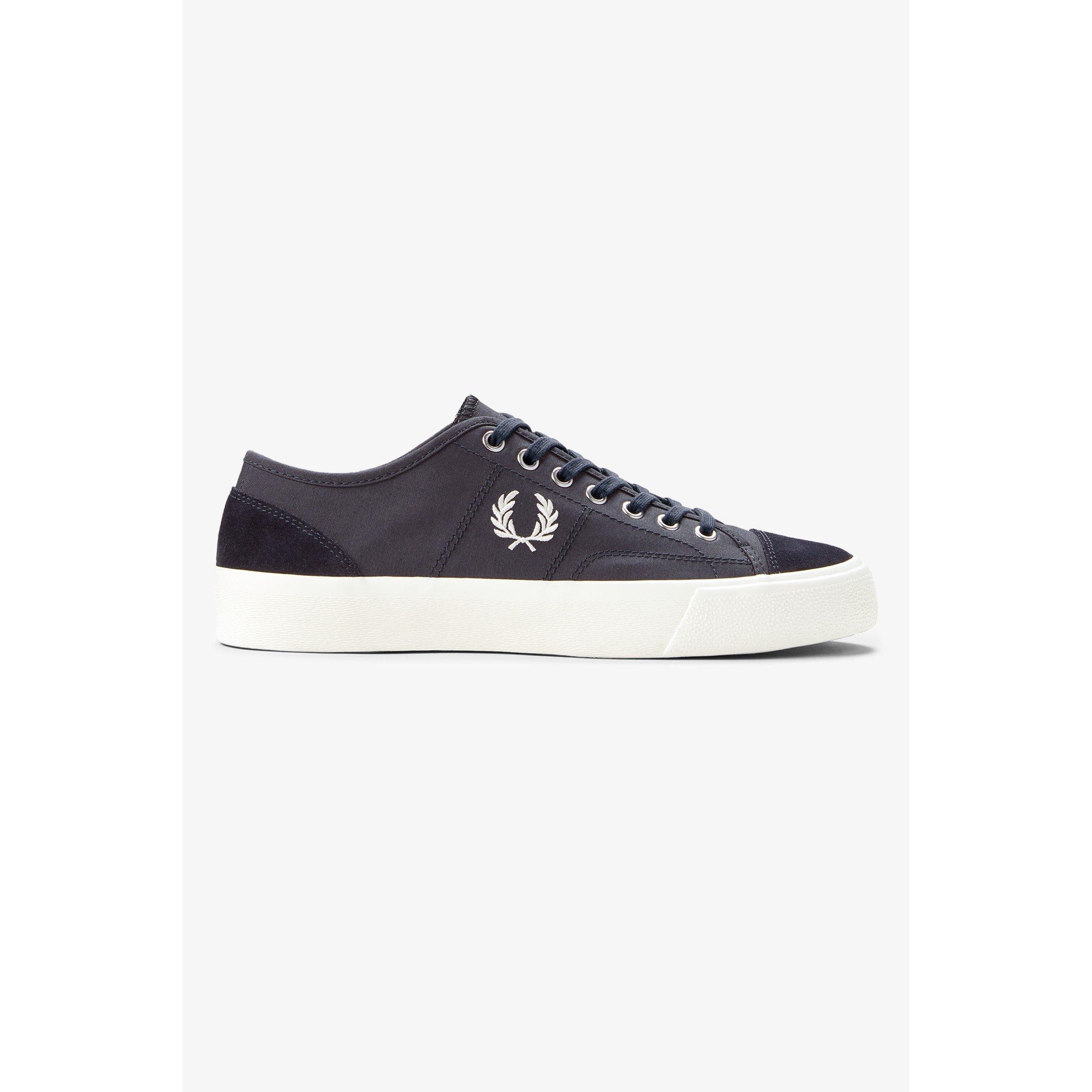 Navy/Ecru - Fred Perry - Men's Low-Top Trainers - 1