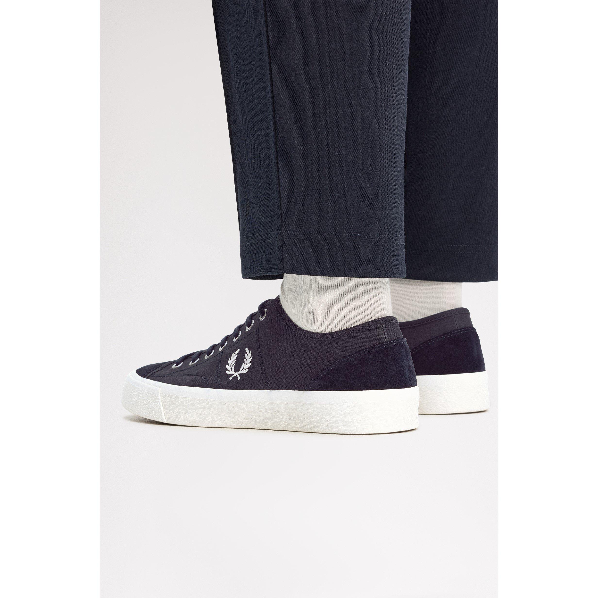 Navy/Ecru - Fred Perry - Men's Low-Top Trainers - 4