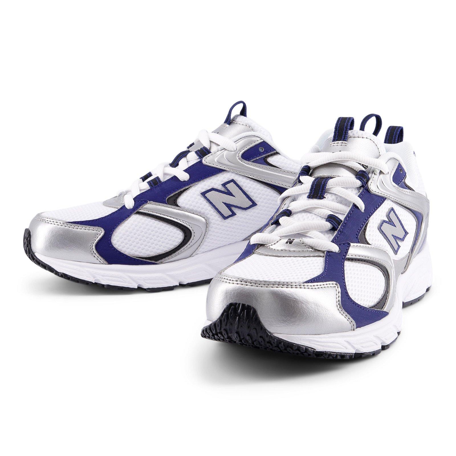 WHT/SIL/BLU OYS - New Balance - 408 Unisex Lifestyle Shoes - 7