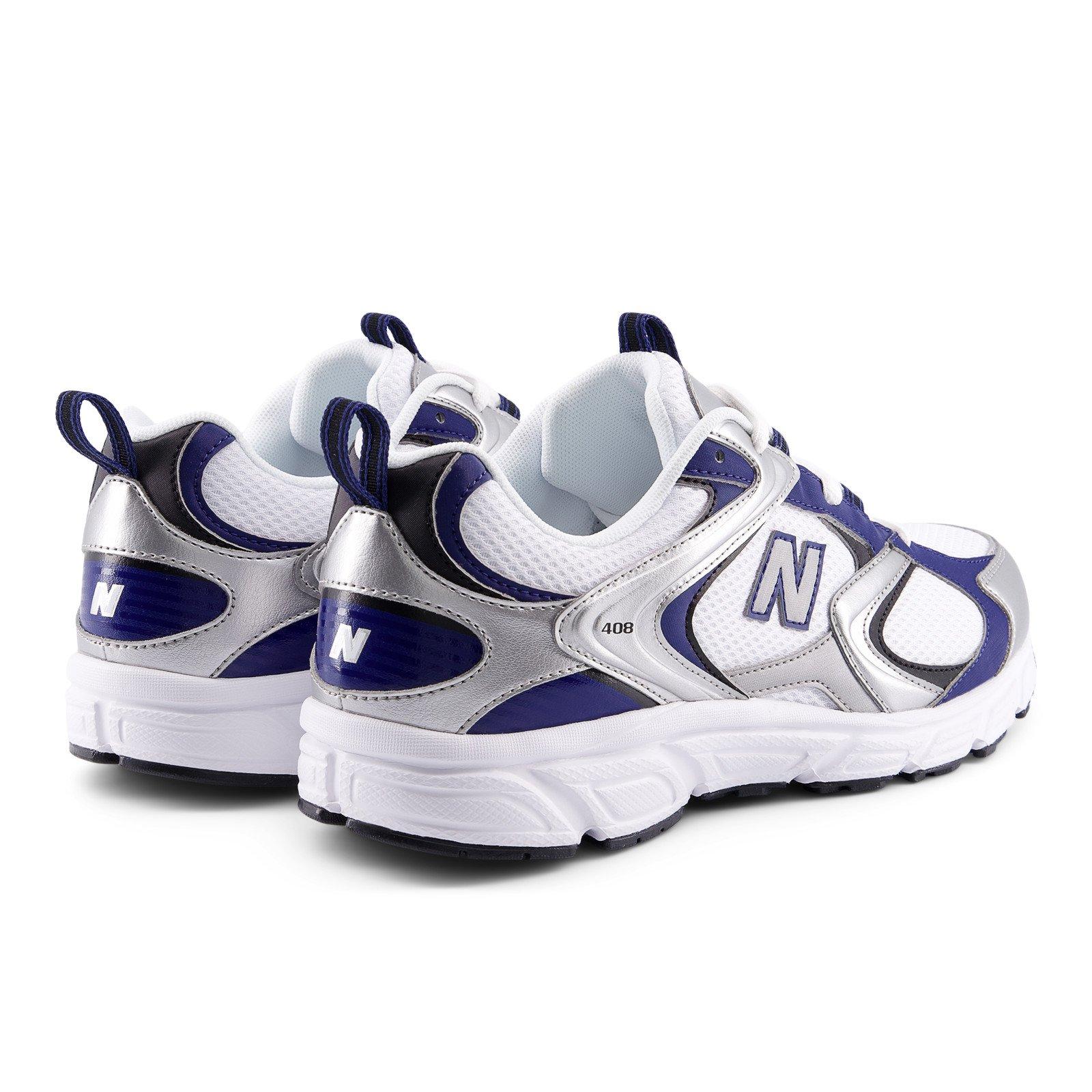 WHT/SIL/BLU OYS - New Balance - 408 Unisex Lifestyle Shoes - 9