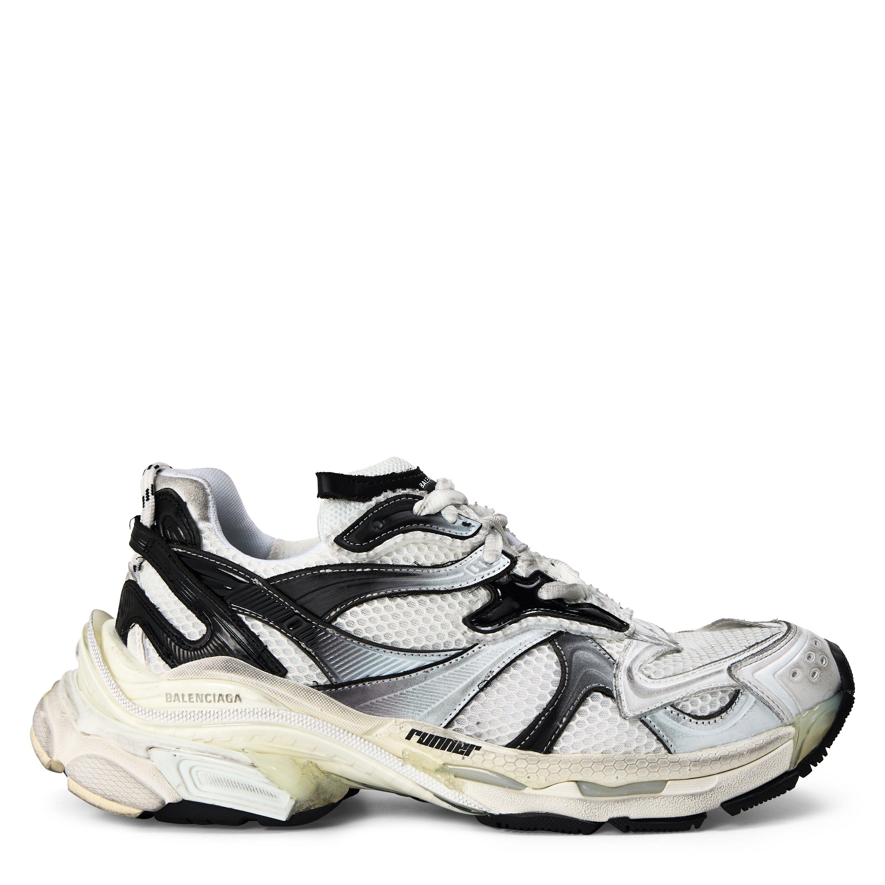 Balenciaga Men's Trainers - White / Black - 10 (44)