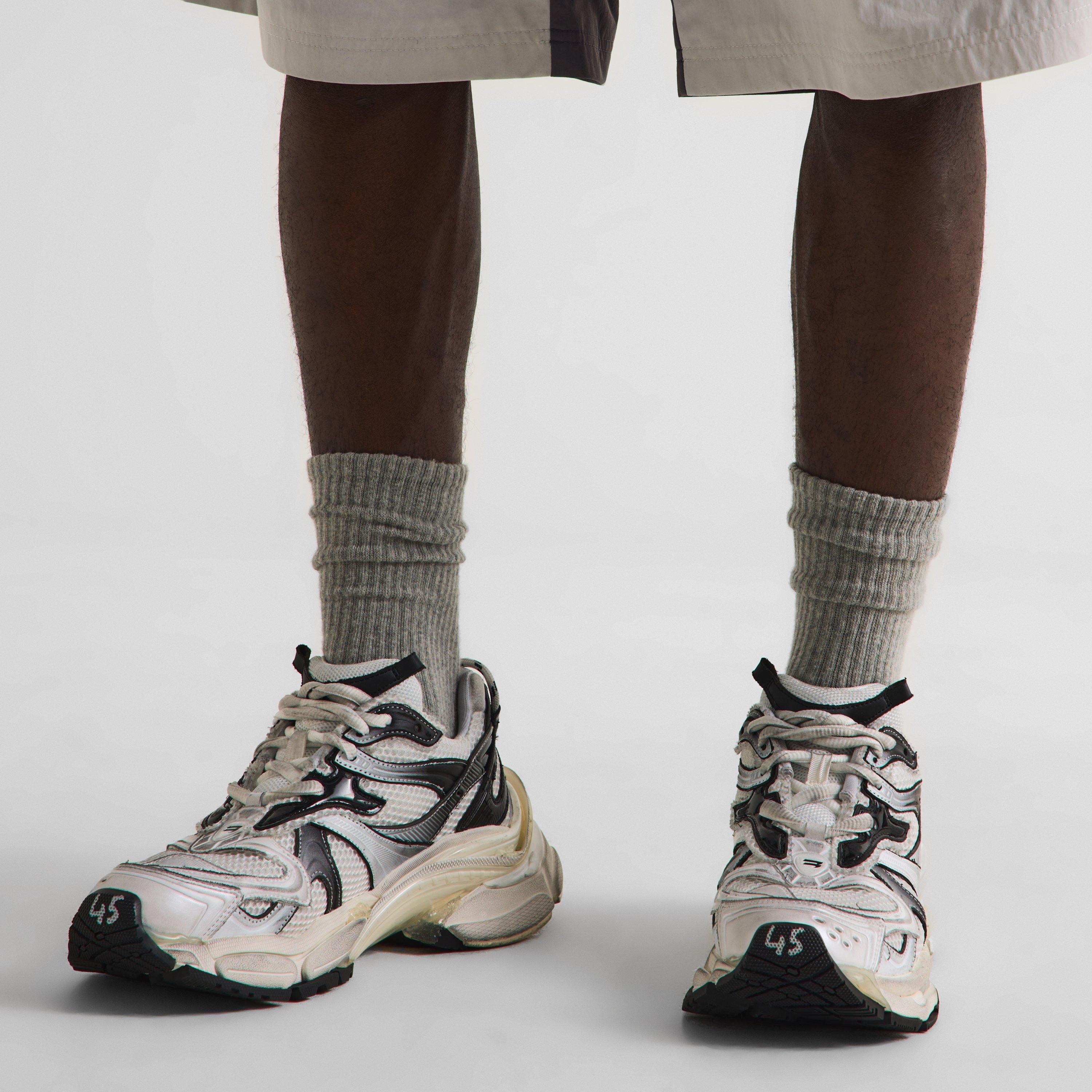 White / Black - Balenciaga - Men's Trainers - 3