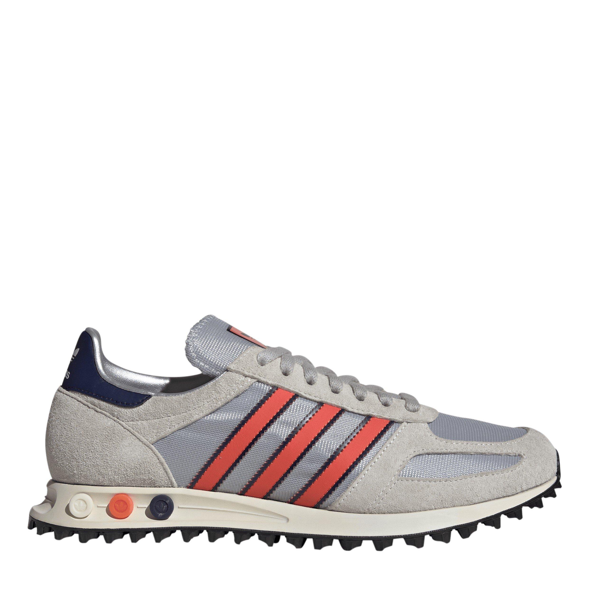 adidas Originals Men's LA Trainer OG Runners - Silver Metal - Size 11 (46)