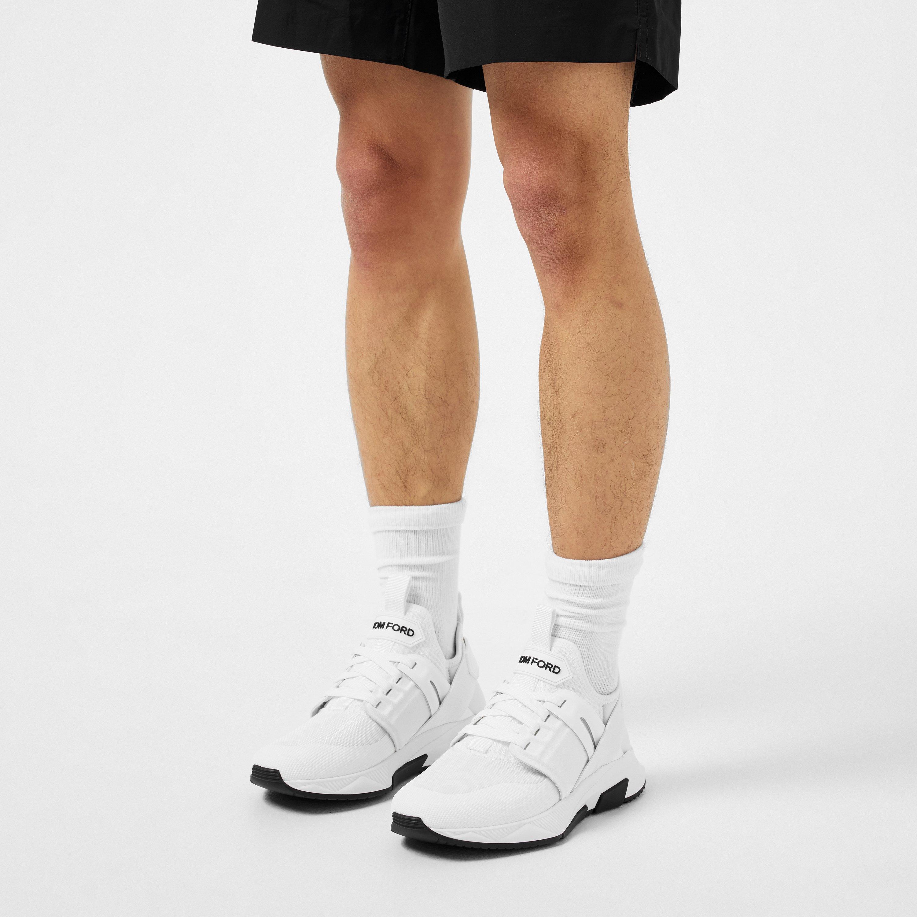 White 3WW04 - Tom Ford - Men's Chunky Trainers, Chunky Style - 2