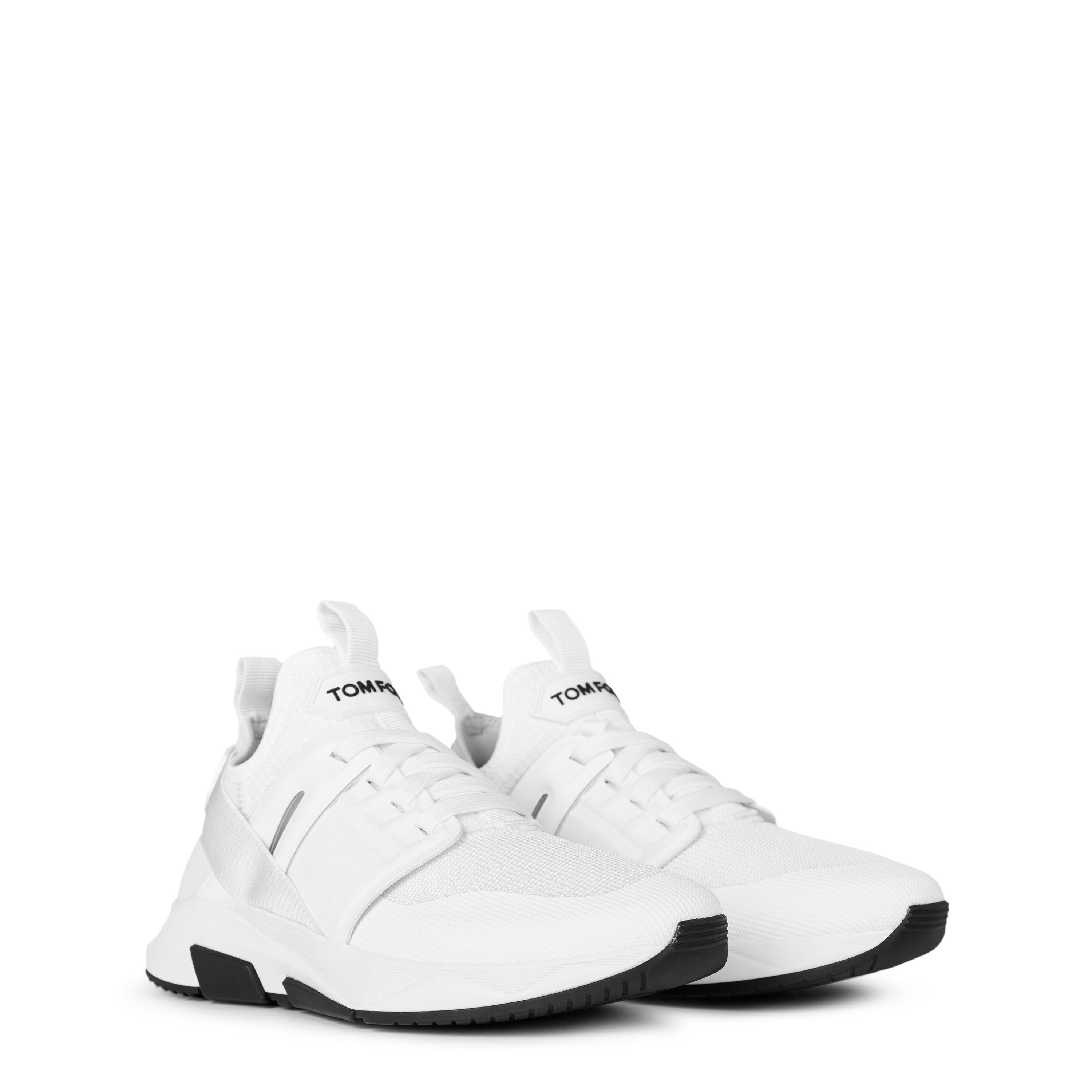 White 3WW04 - Tom Ford - Men's Chunky Trainers, Chunky Style - 4