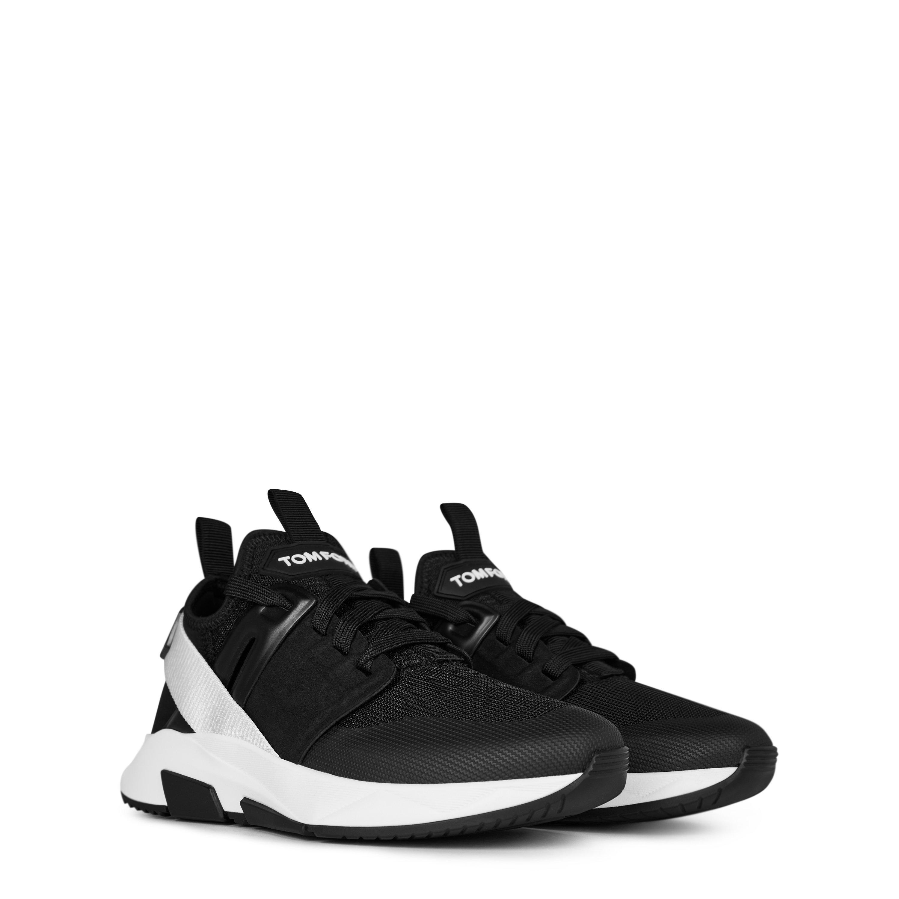 Black/White - Tom Ford - Men's Chunky Trainers, Chunky Style - 4